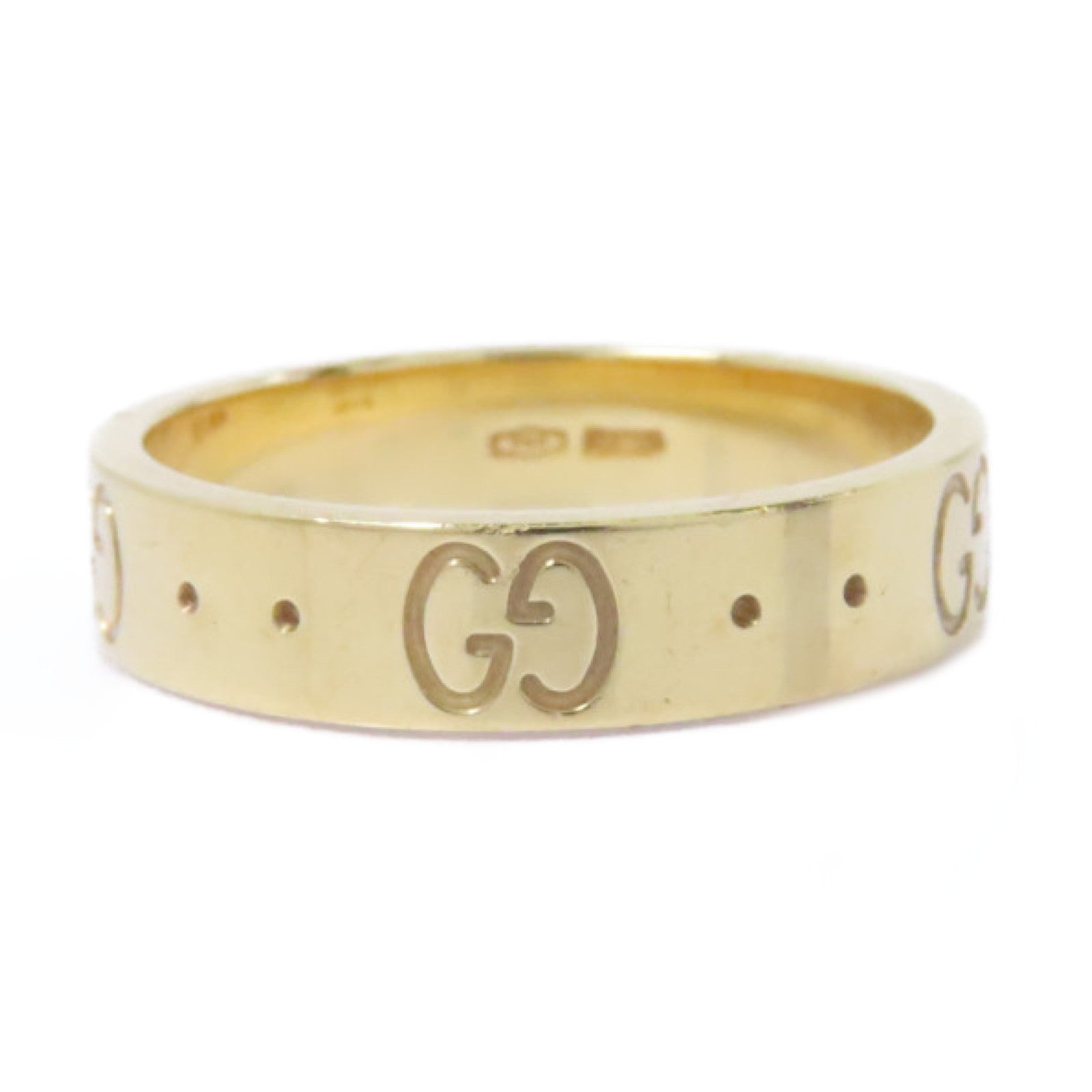 GUCCI 18K黃金Ring戒指US#4.75