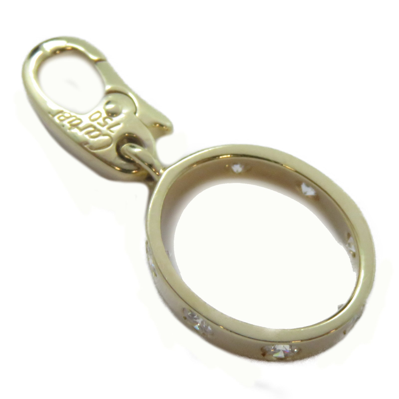 CARTIER 18K黃金Baby Love Diamond Charm掛飾