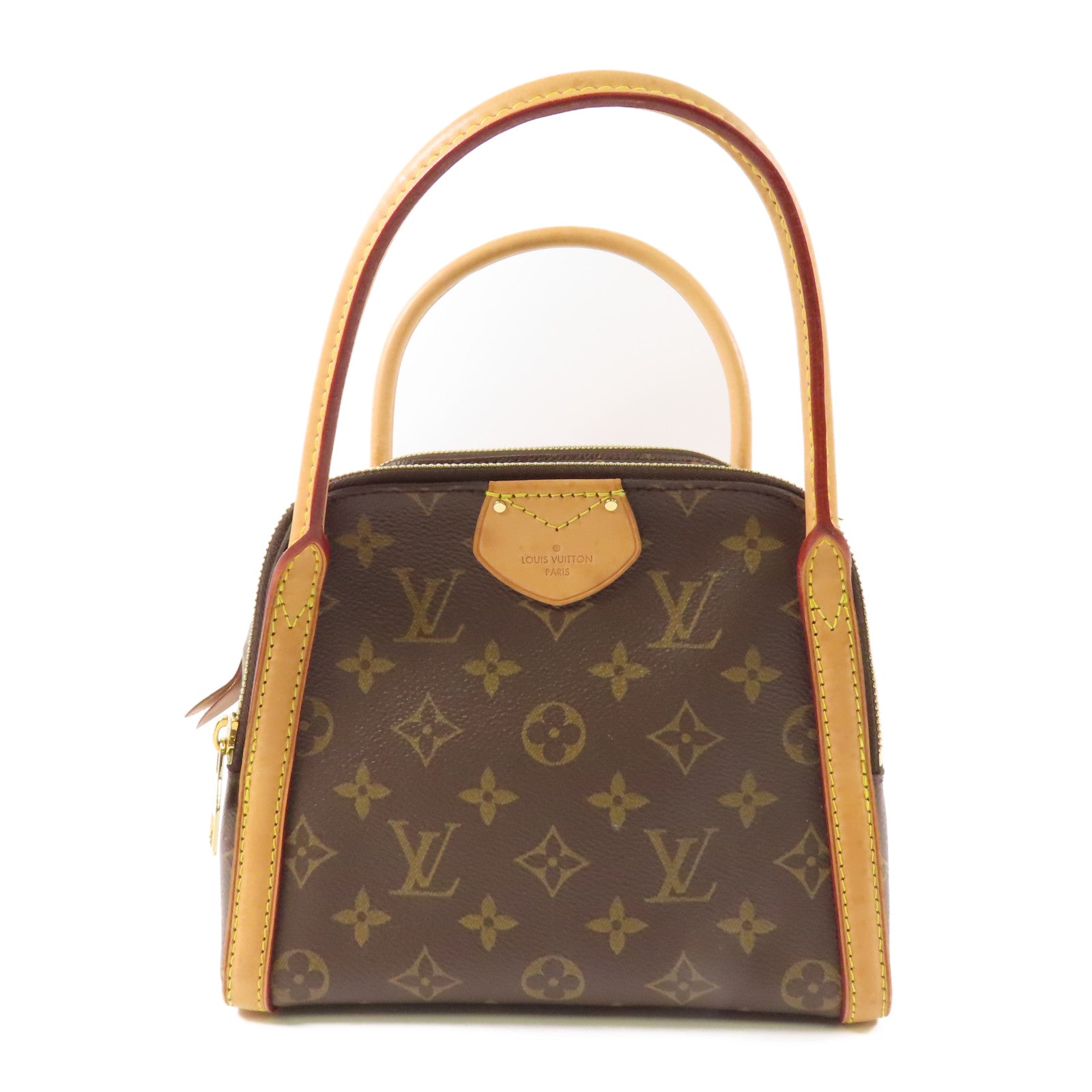 LOUIS VUITTON Monogram Marais BB金扣手挽袋