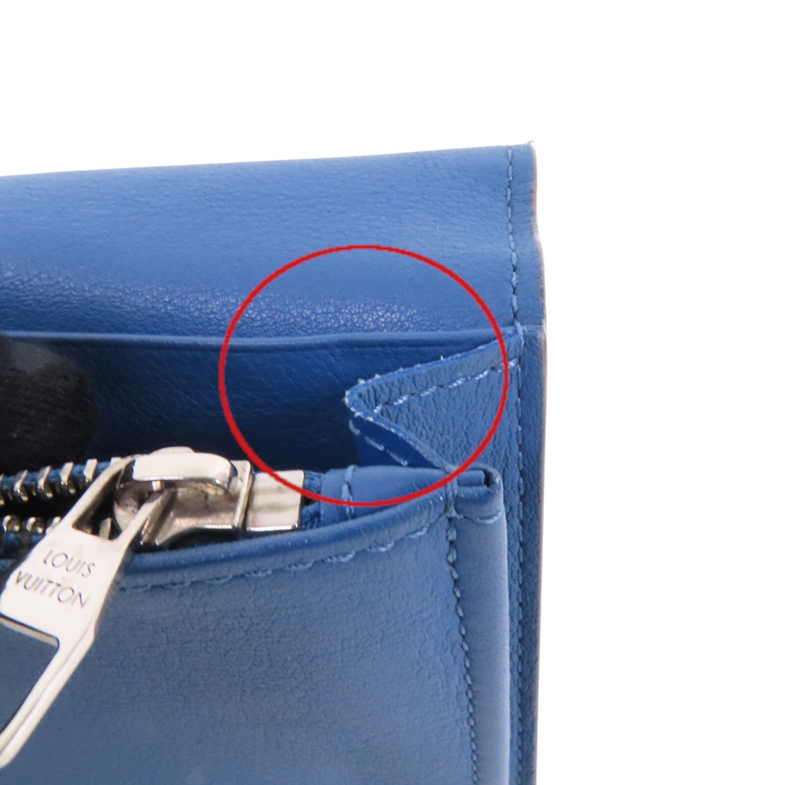 LOUIS VUITTON 【激減優惠】牛皮皮革Brazza Long Wallet長錢包
