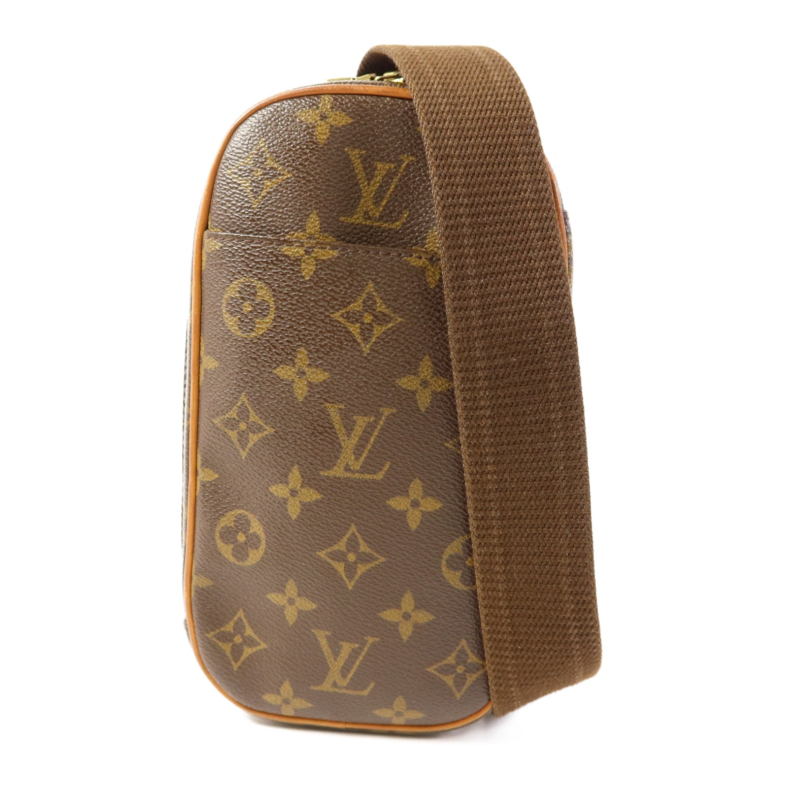 LOUIS VUITTON Monogram Pochette Gange金扣肩背袋