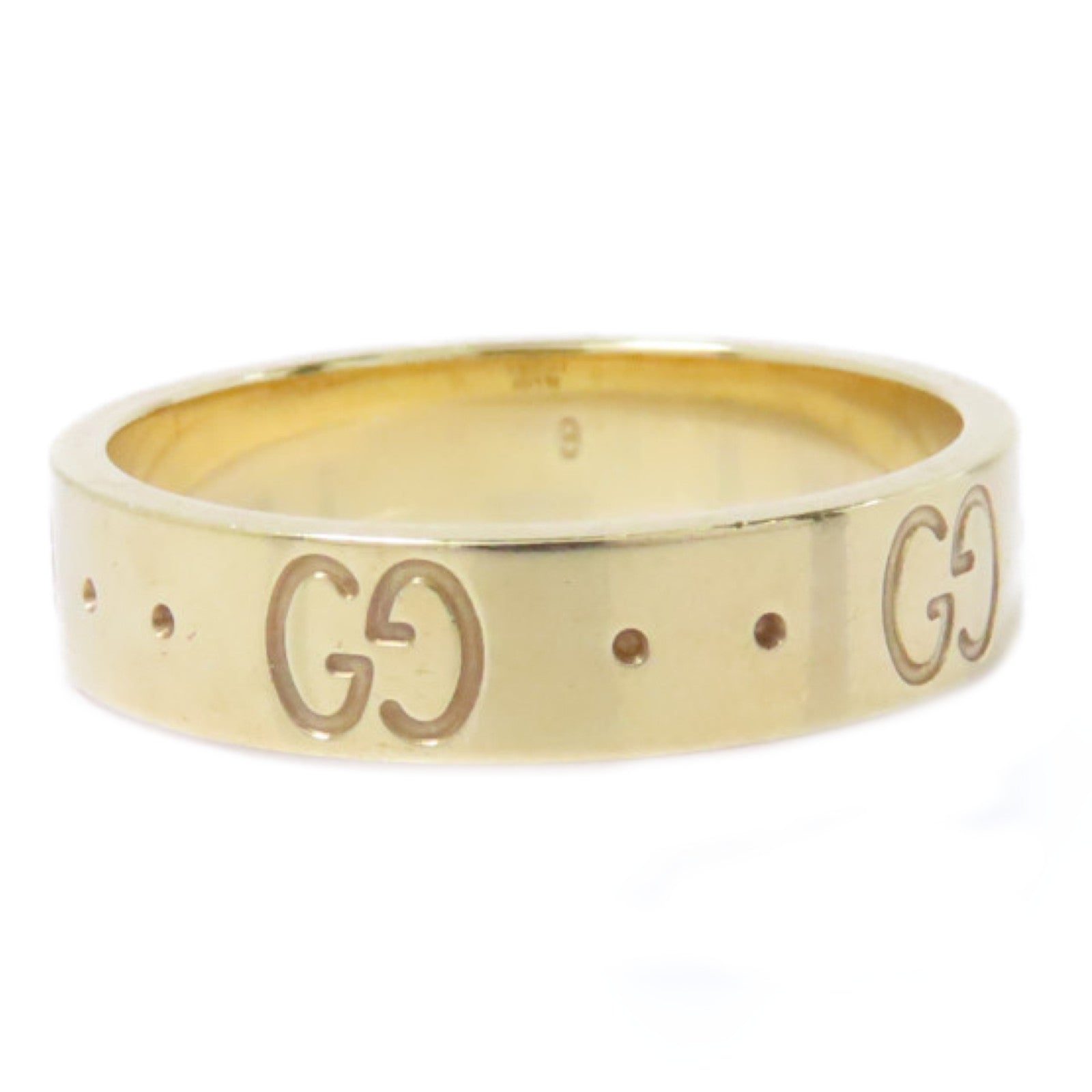 GUCCI 18K黃金Ring戒指US#4.75