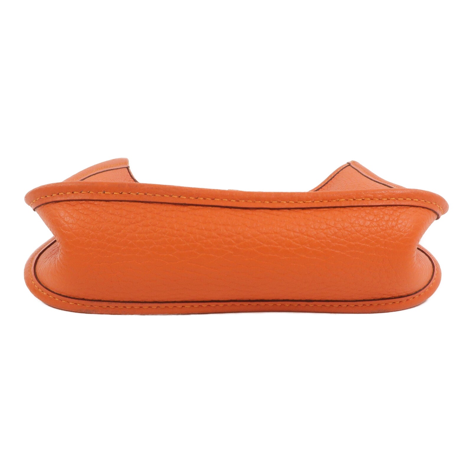 HERMES Clemence皮革Evelyne TPM肩背袋Orange