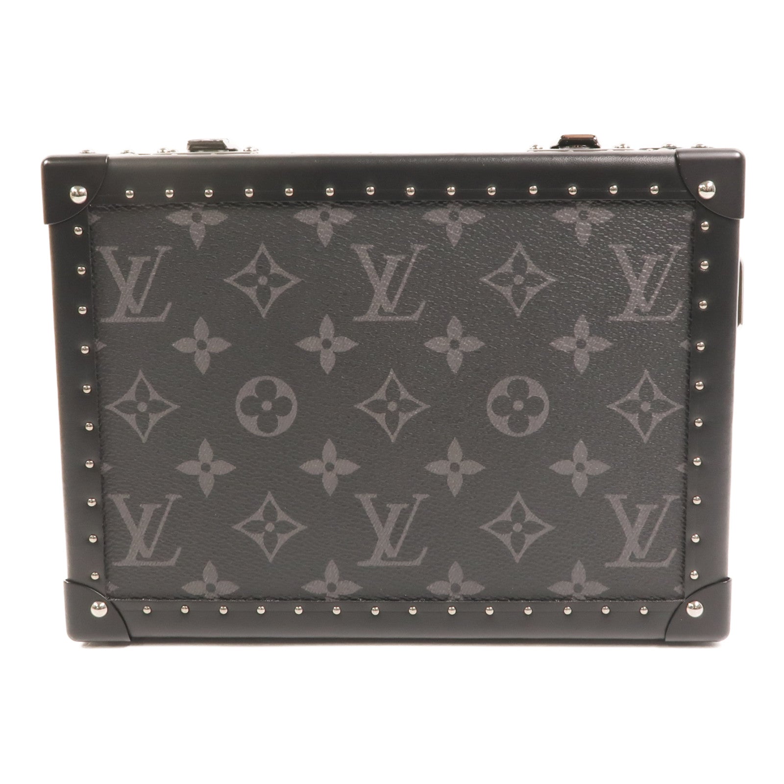 LOUIS VUITTON Monogram Eclipse Clutch Box肩背袋