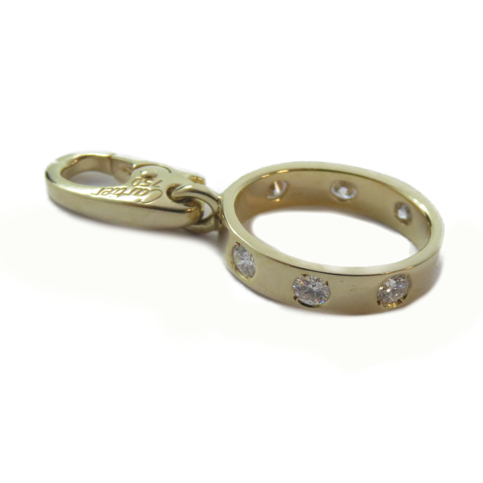 CARTIER 18K黃金Baby Love Diamond Charm掛飾 Brand Off Hong Kong Online Store