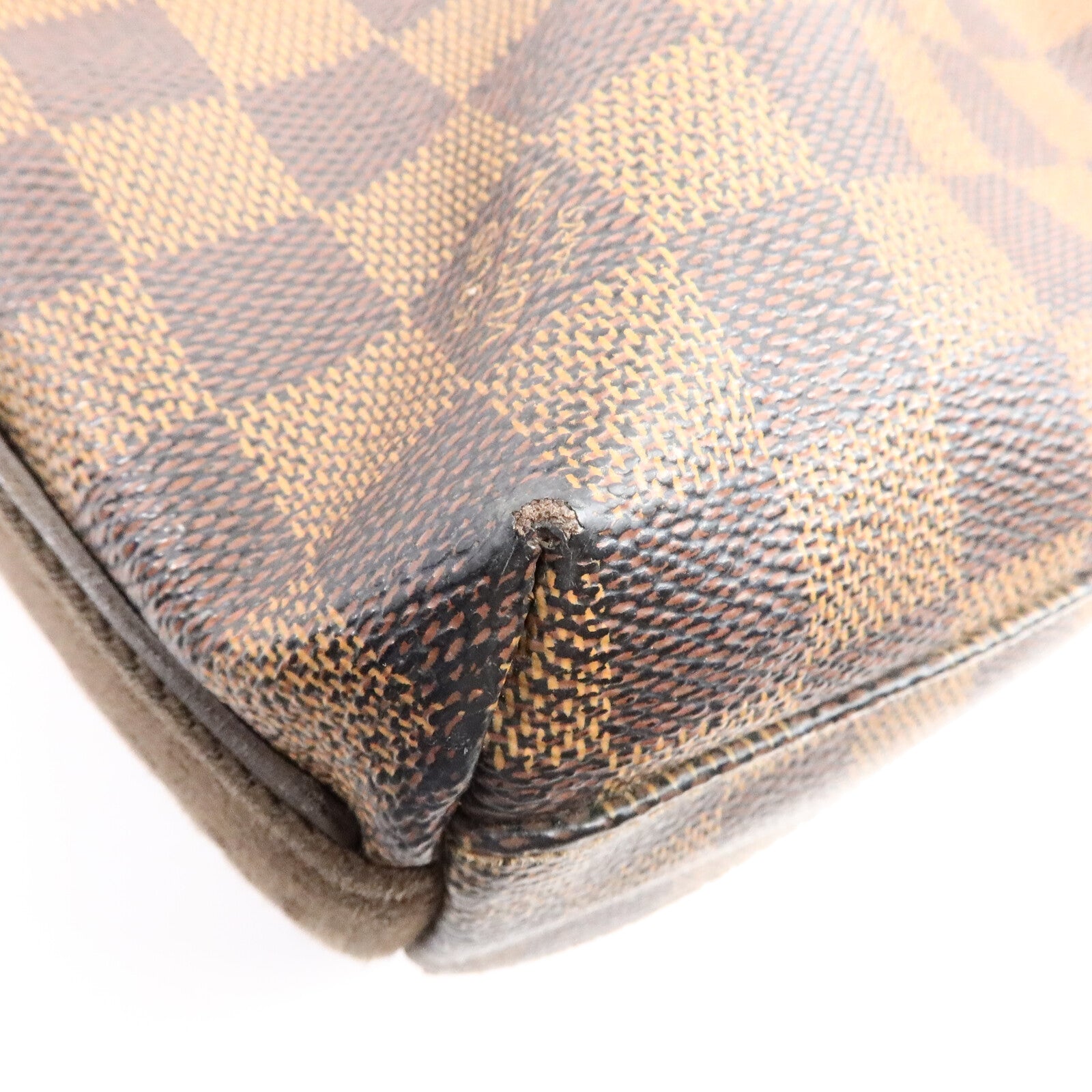 LOUIS VUITTON Damier Trotteur金扣肩背袋