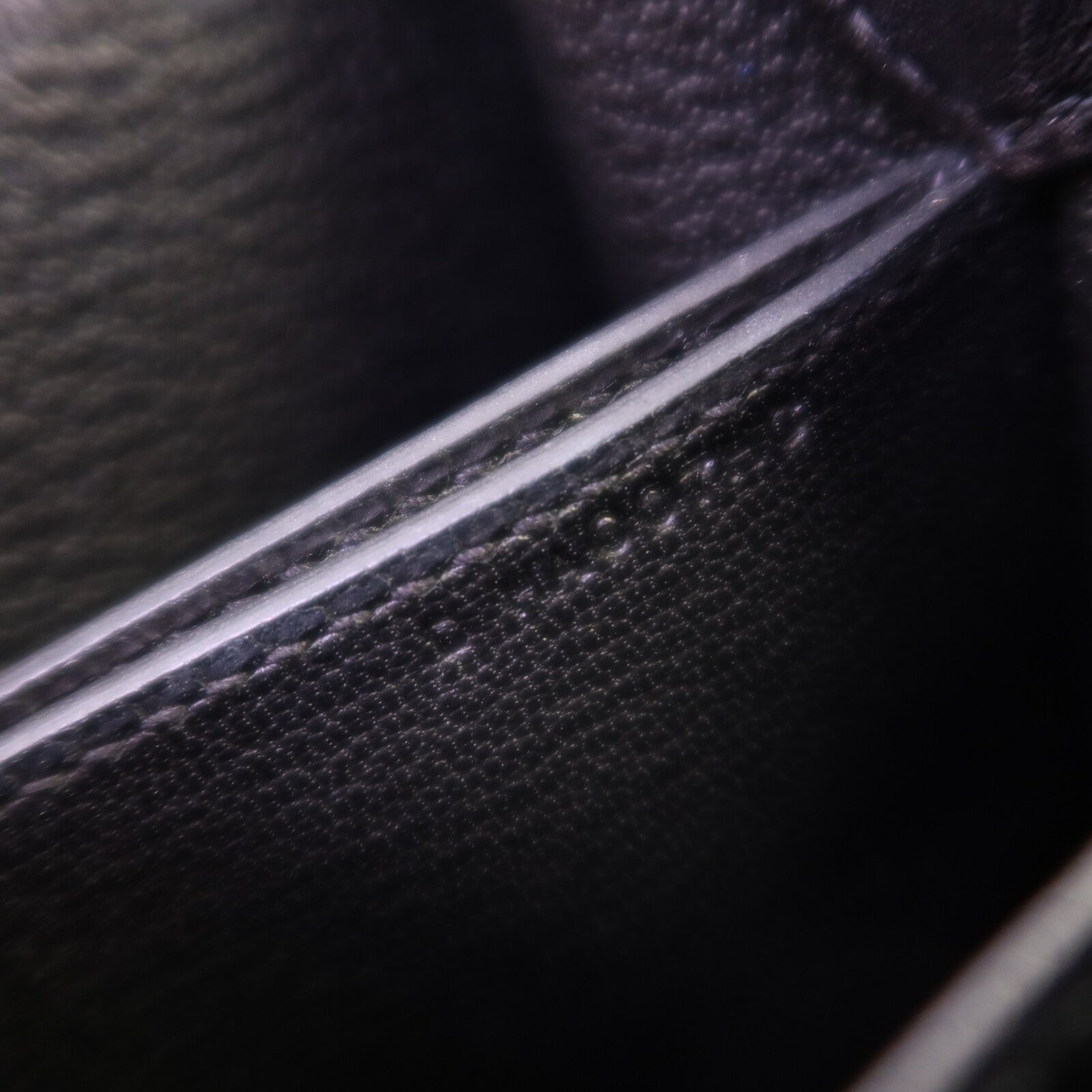 HERMES Allegro皮革Roulis Mini金扣肩背袋Noir