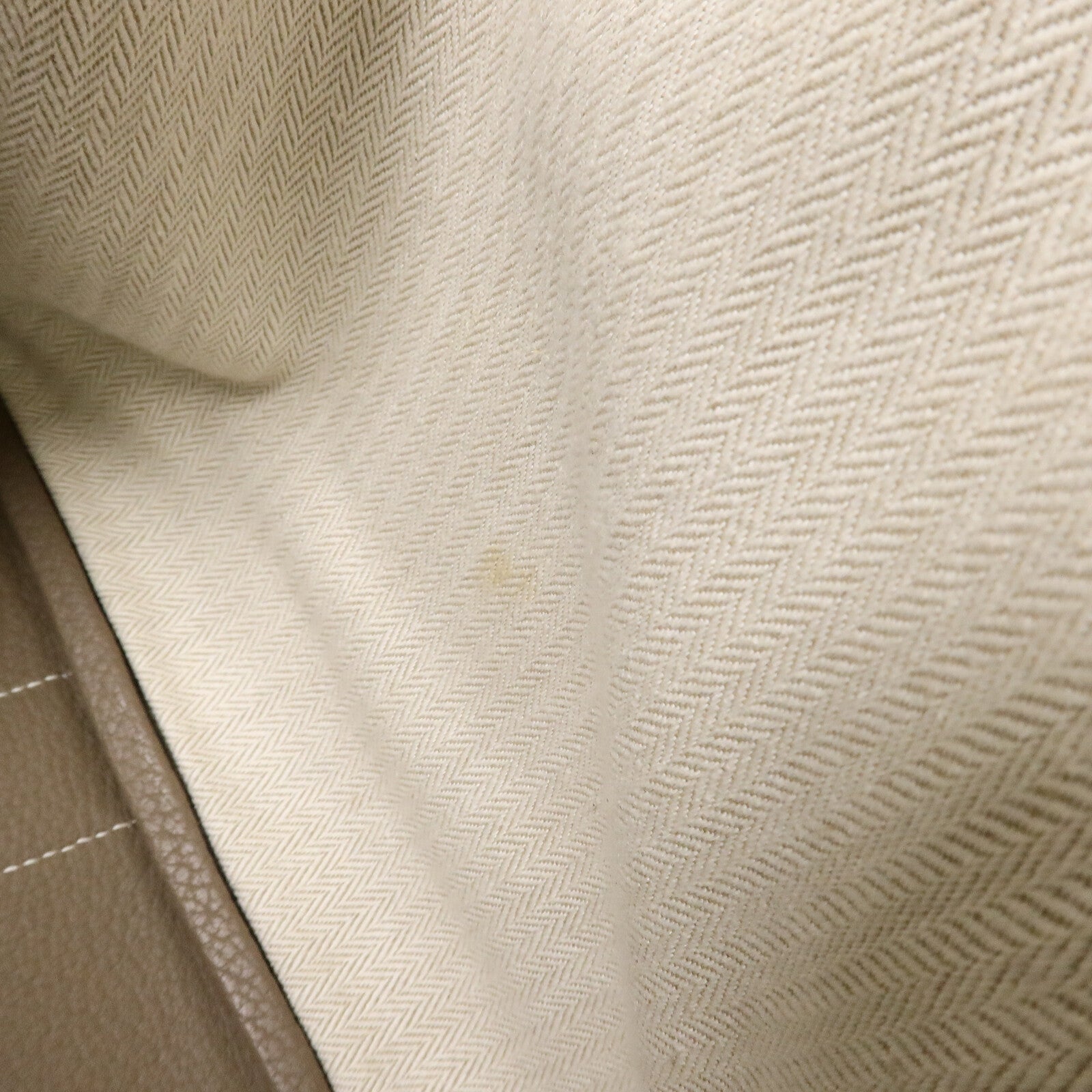 HERMES Negonda皮革Garden Party PM手挽袋Etoupe