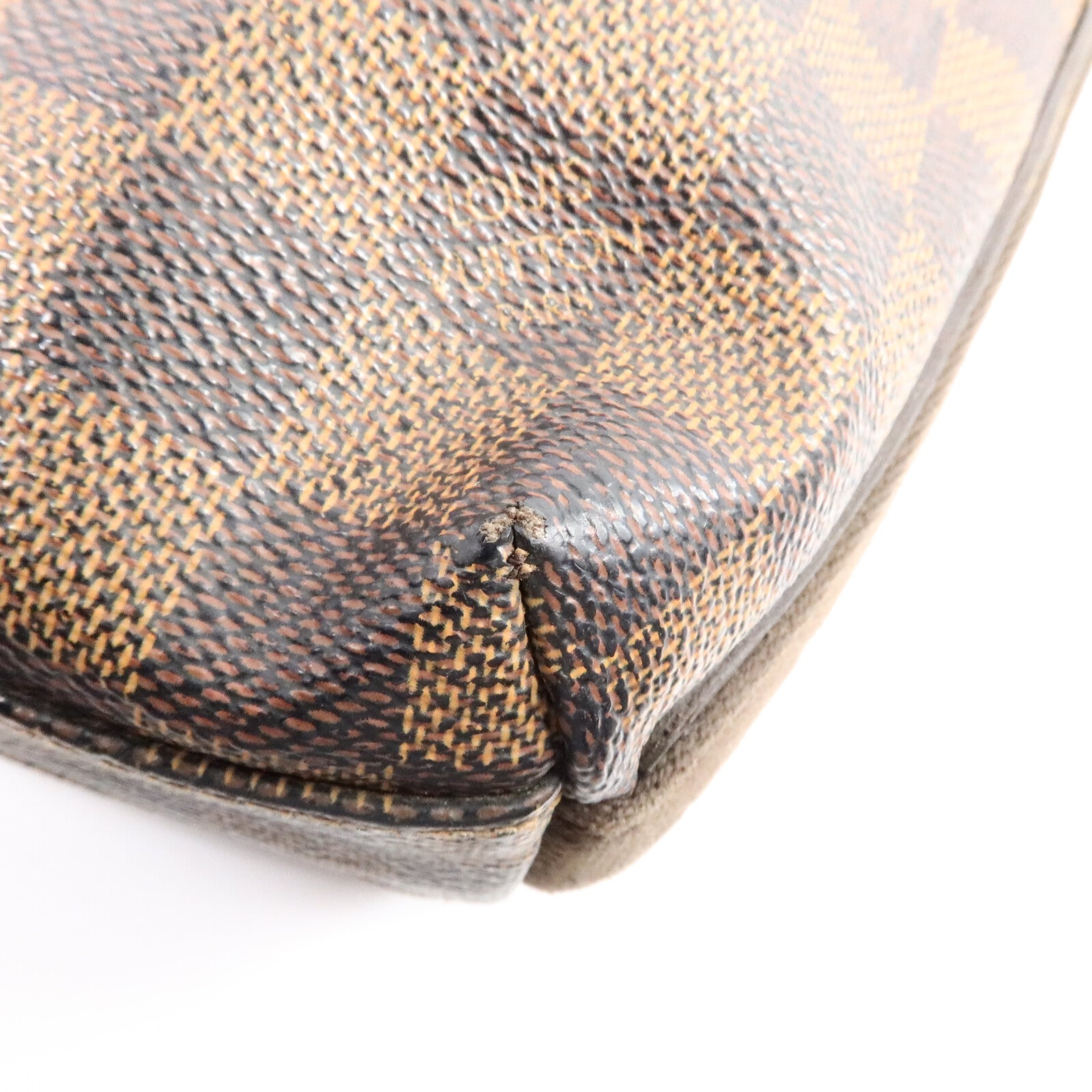 LOUIS VUITTON Damier Trotteur金扣肩背袋