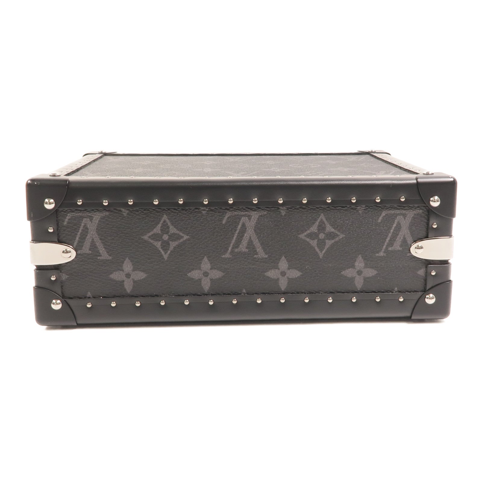 LOUIS VUITTON Monogram Eclipse Clutch Box肩背袋