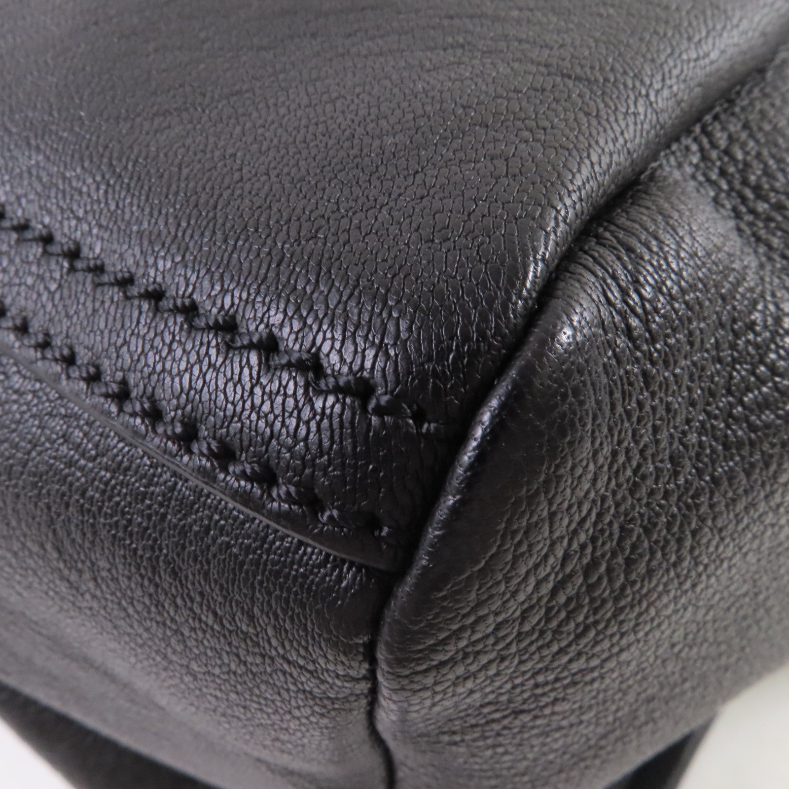 GIVENCHY 【激減優惠】牛皮皮革Pandora 2Way Shoulder Bag銀扣手挽肩背袋兩用袋黑色