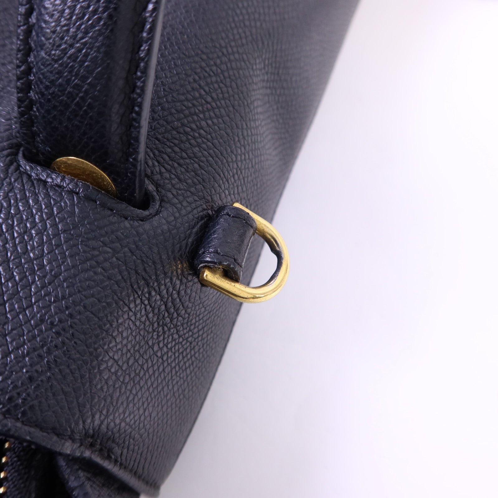 CELINE 牛皮皮革Belt Bag金扣手挽肩背兩用袋