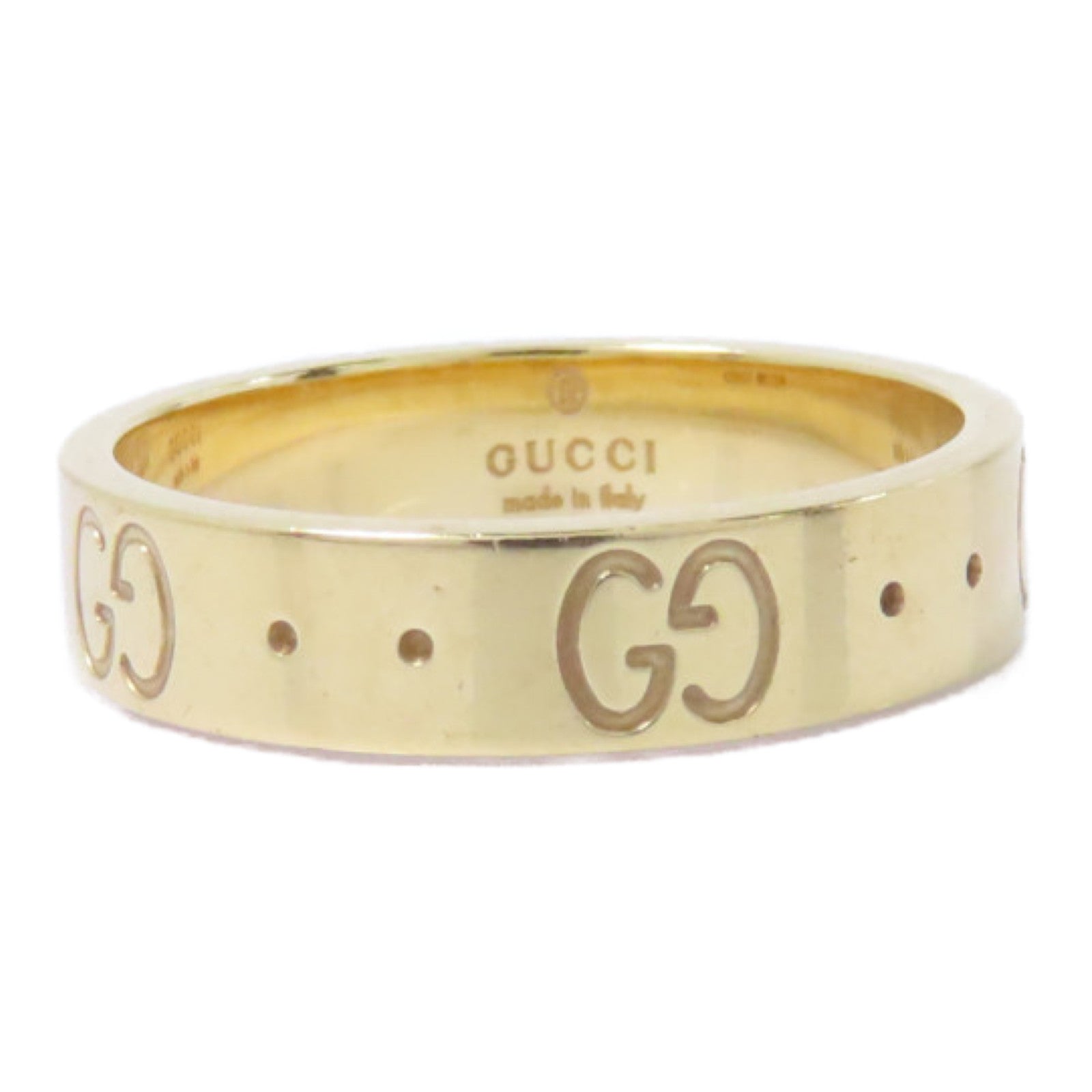 GUCCI 18K黃金Ring戒指US#4.75