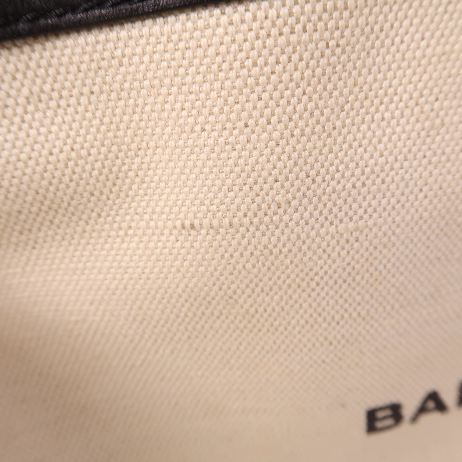 BALENCIAGA 帆布/皮革Pouch銀扣手拿包