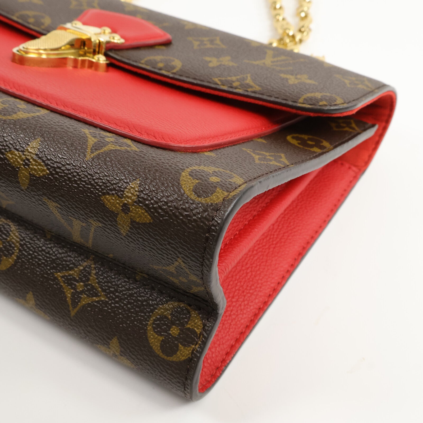 LOUIS VUITTON Monogram Victoire鏈帶肩背袋