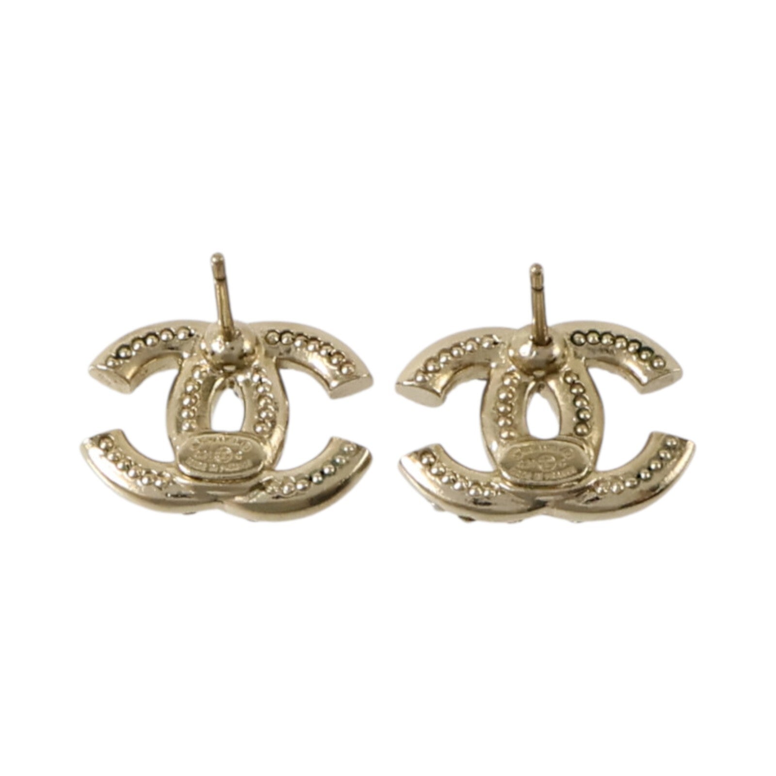 CHANEL 金屬/PVC Earrings耳環