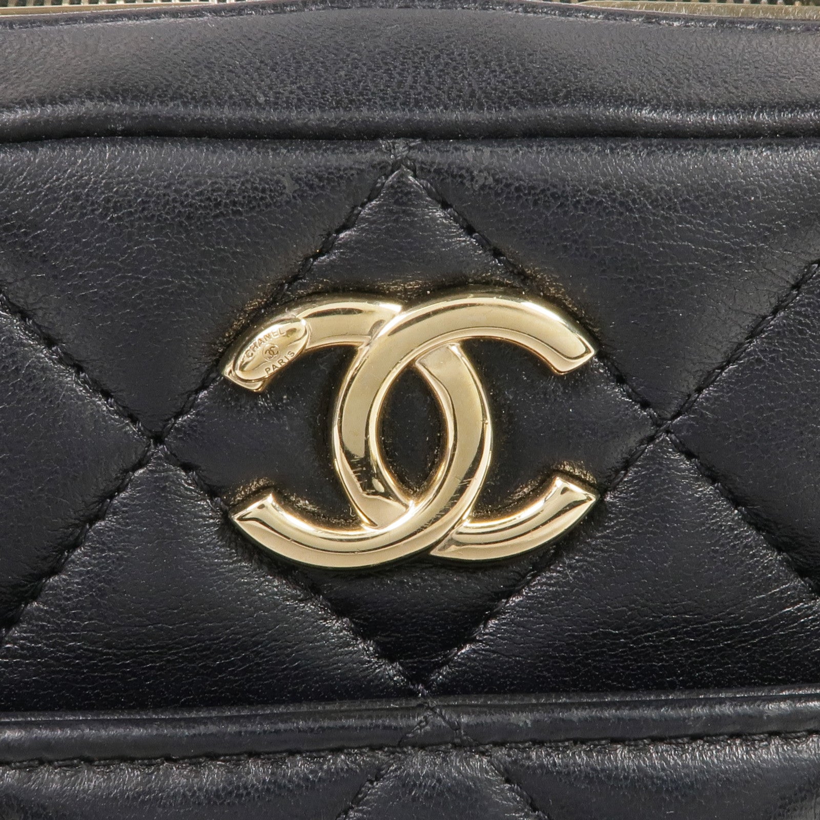 CHANEL 羊皮皮革Trendy CC金扣手挽肩背兩用袋