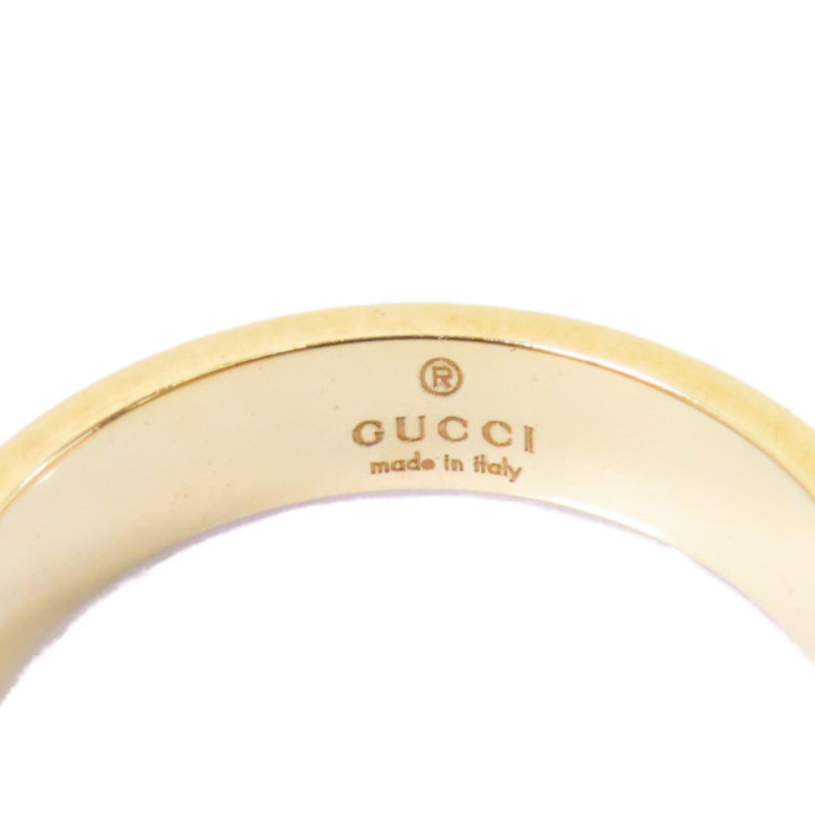 GUCCI 18K黃金Ring戒指US#4.75