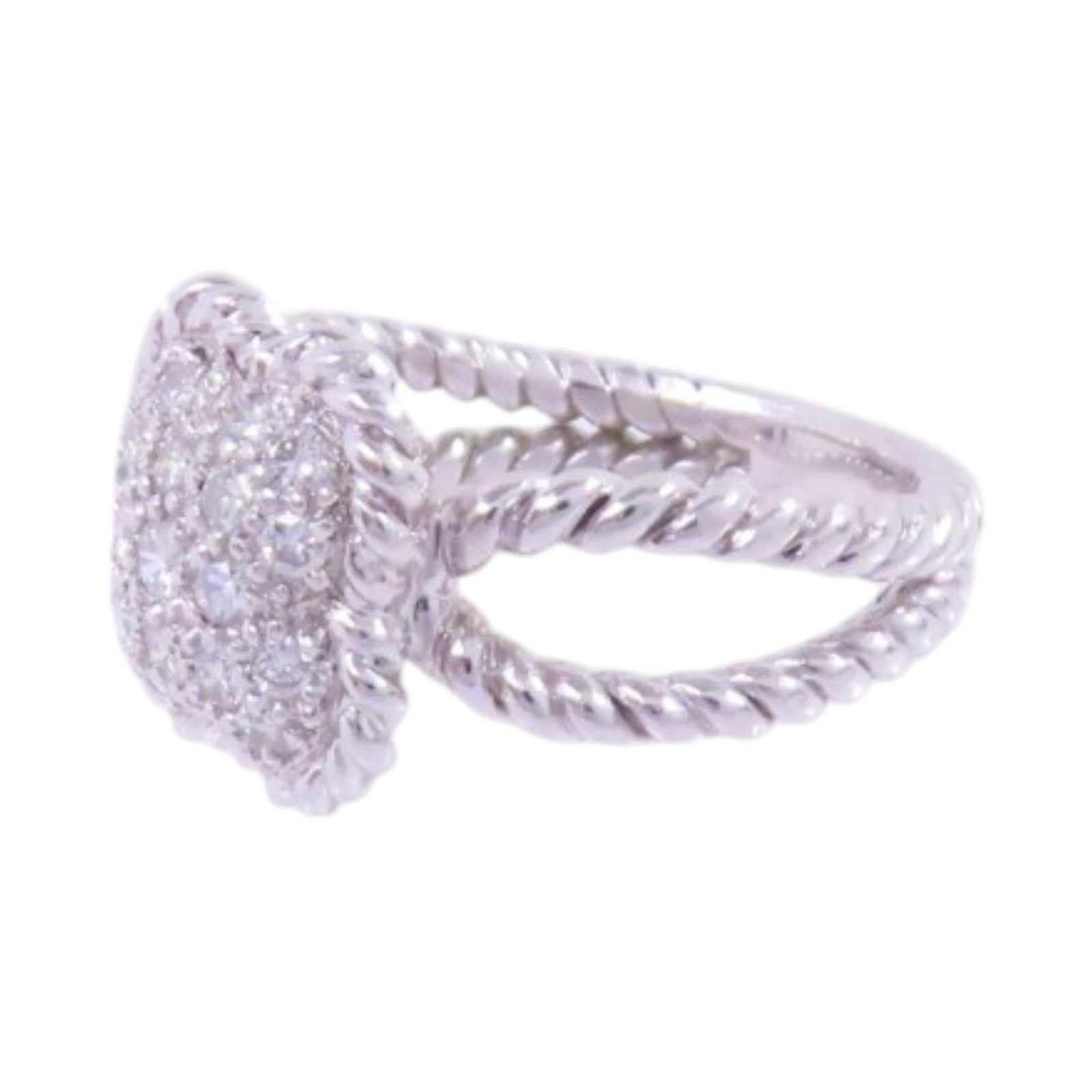 JEWELRY PT900鉑金/鑽石Diamond Ring戒指US#5.25