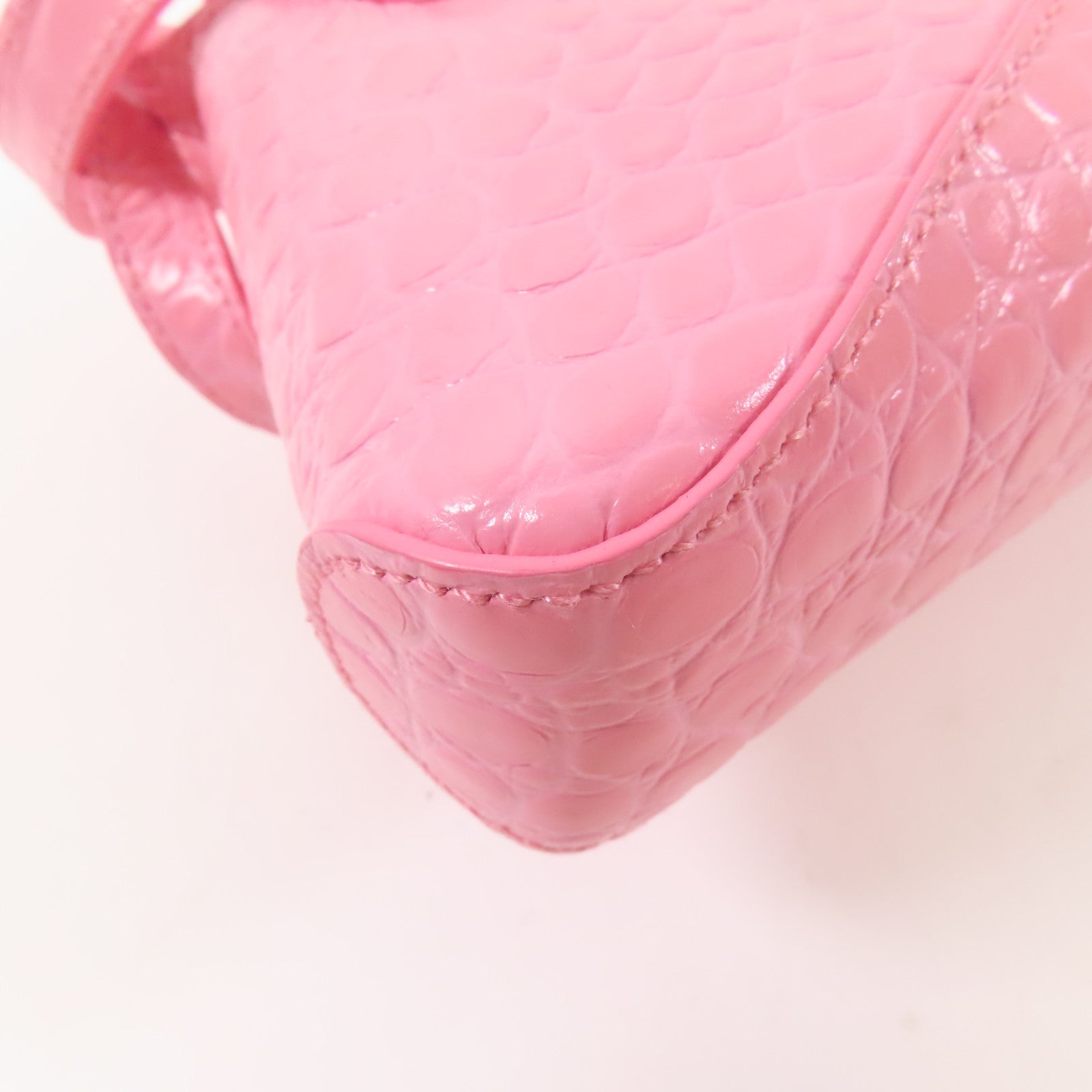 BALENCIAGA 牛皮皮革Shoulder Bag銀扣肩背袋