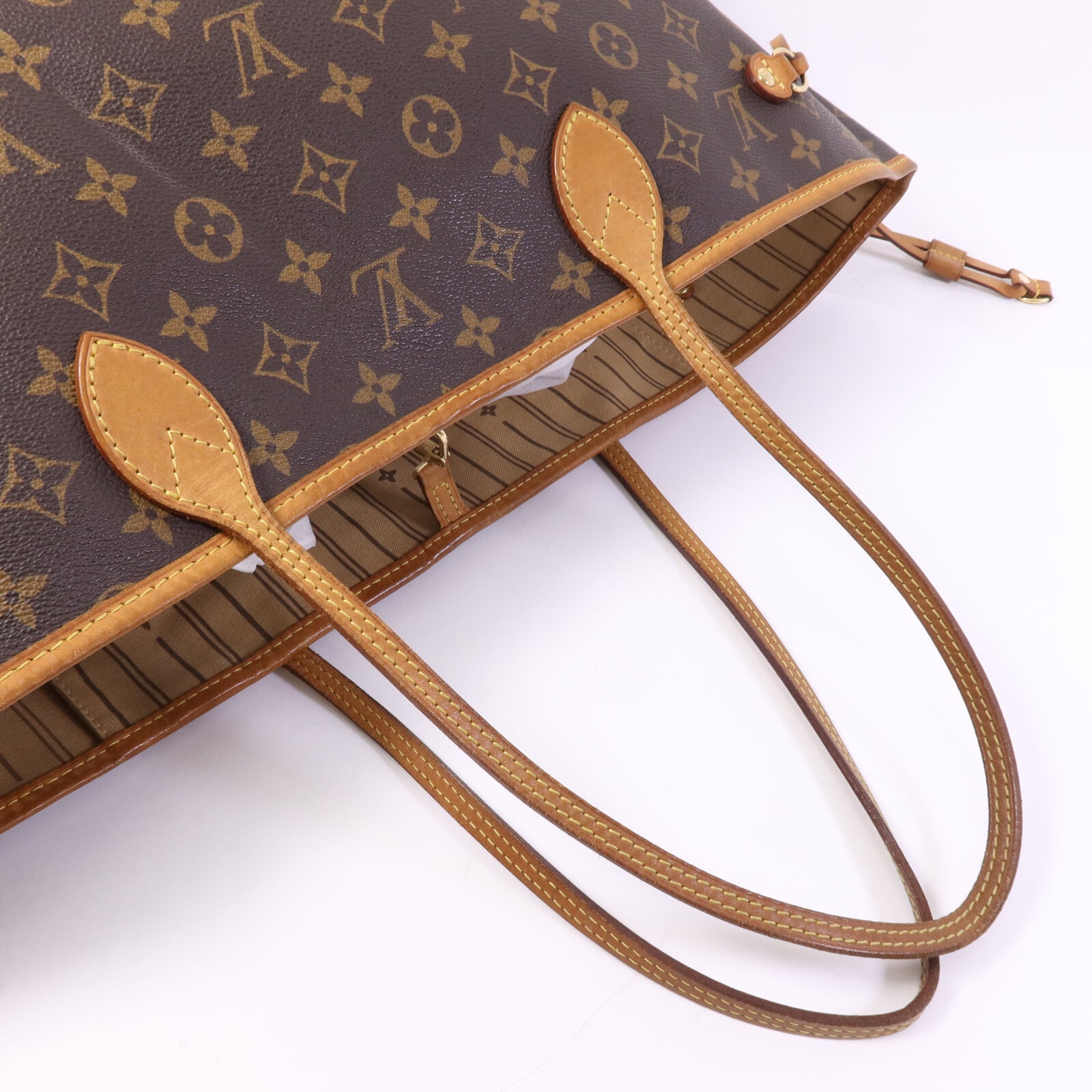 LOUIS VUITTON Monogram Neverfull GM Tote Bag金扣肩背袋