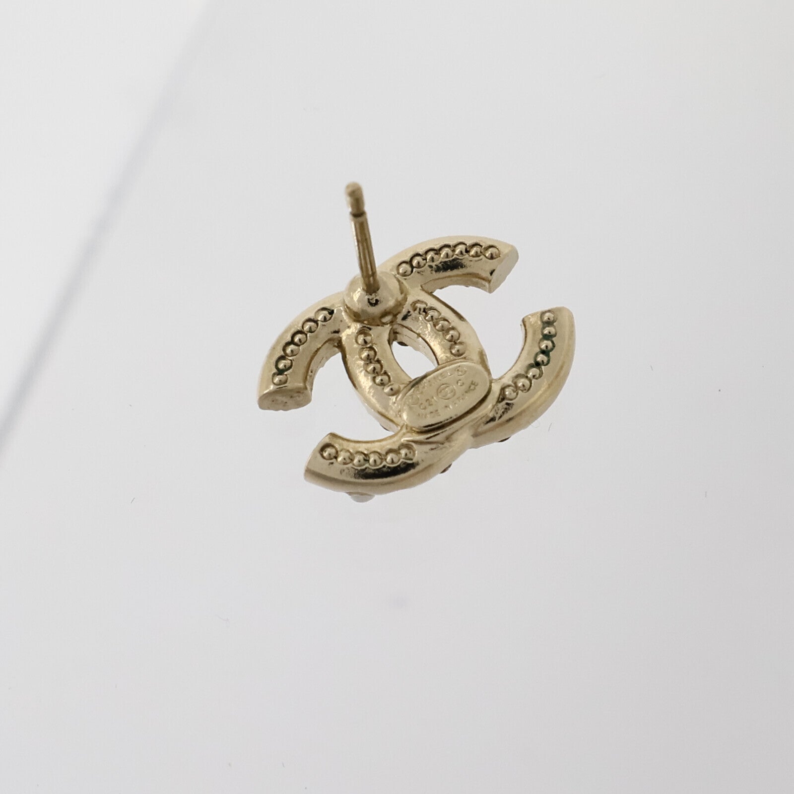 CHANEL 金屬/PVC Earrings耳環