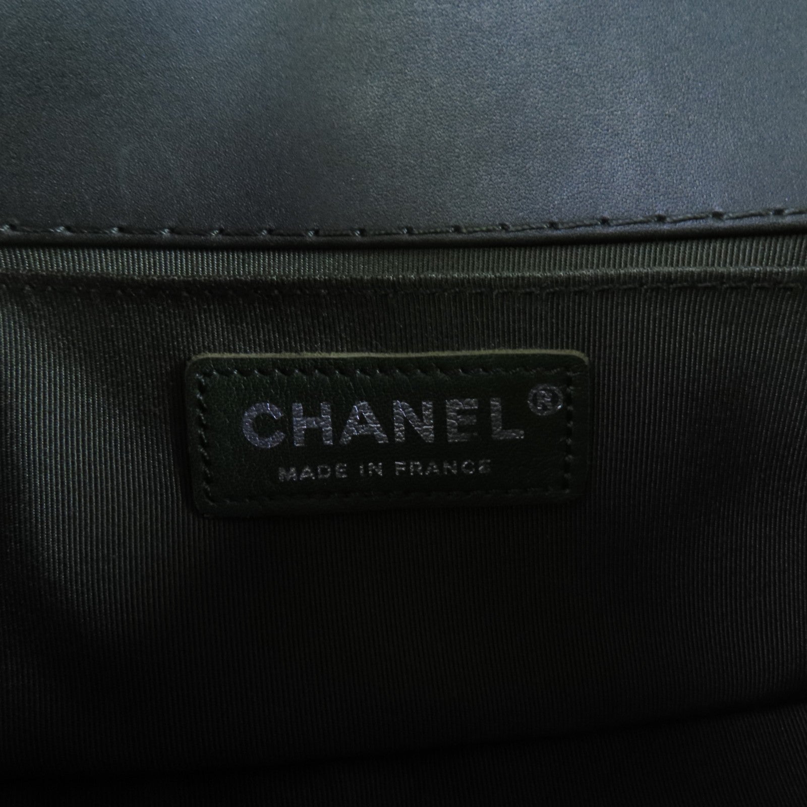 CHANEL 羊皮皮革Boy 20鏈帶肩背袋