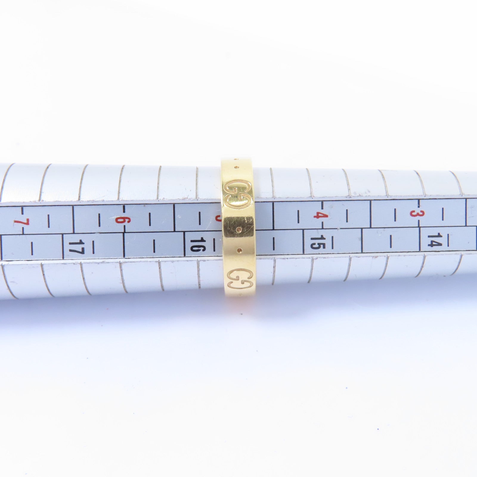 GUCCI 18K黃金Ring戒指US#4.75