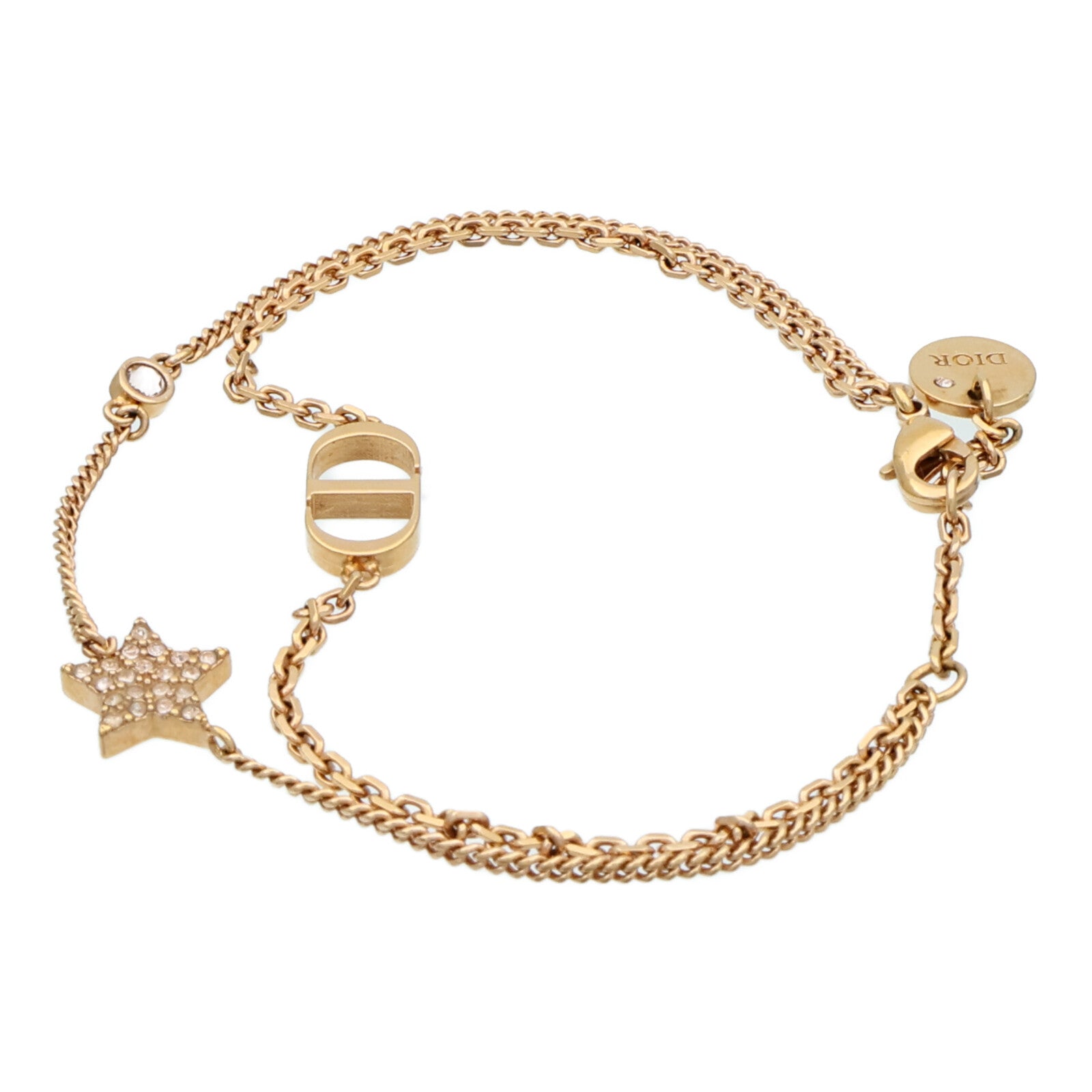 Dior 金屬Petit CD Double Bracelet手鏈