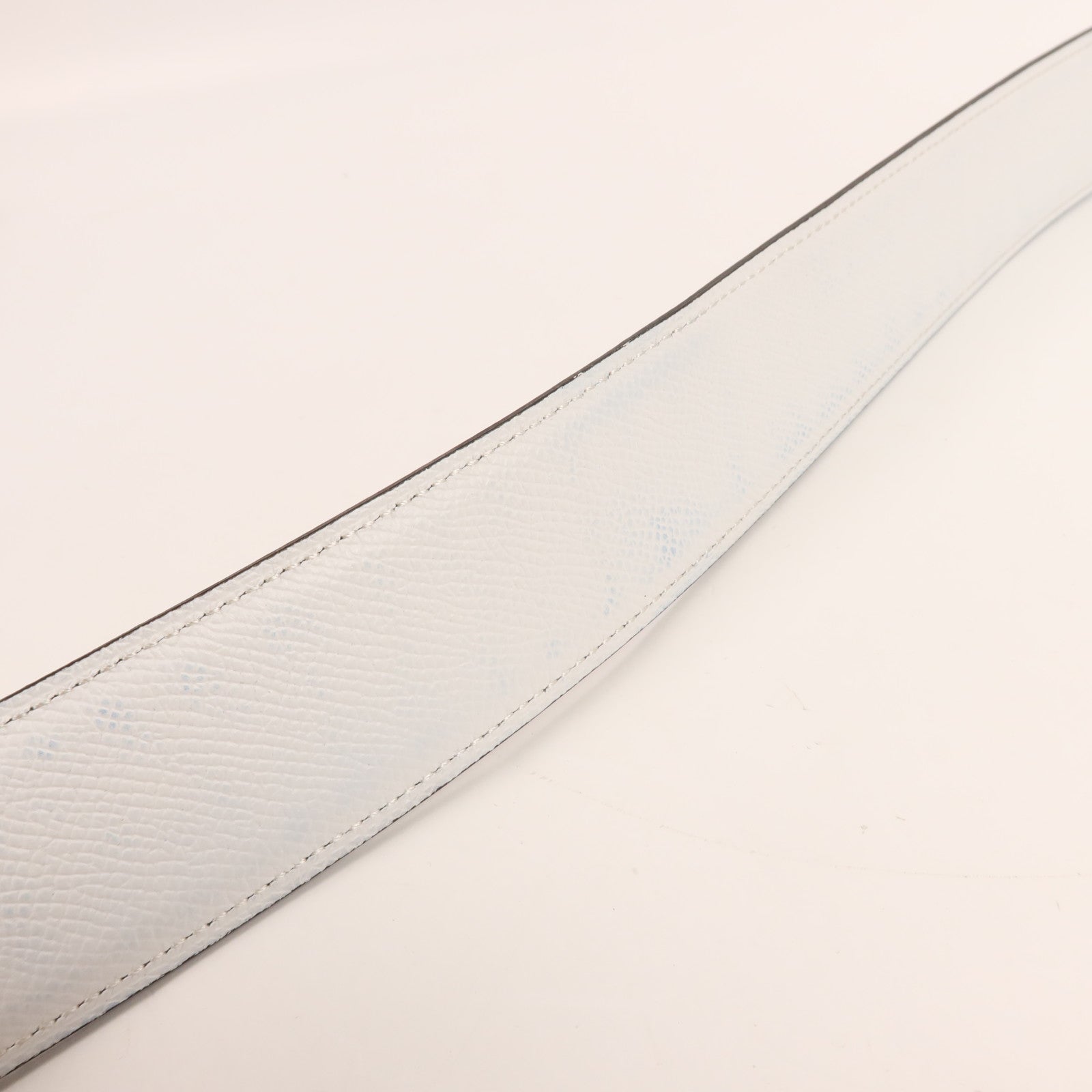 HERMES Epsom皮革Belt 110銀扣皮帶Gold