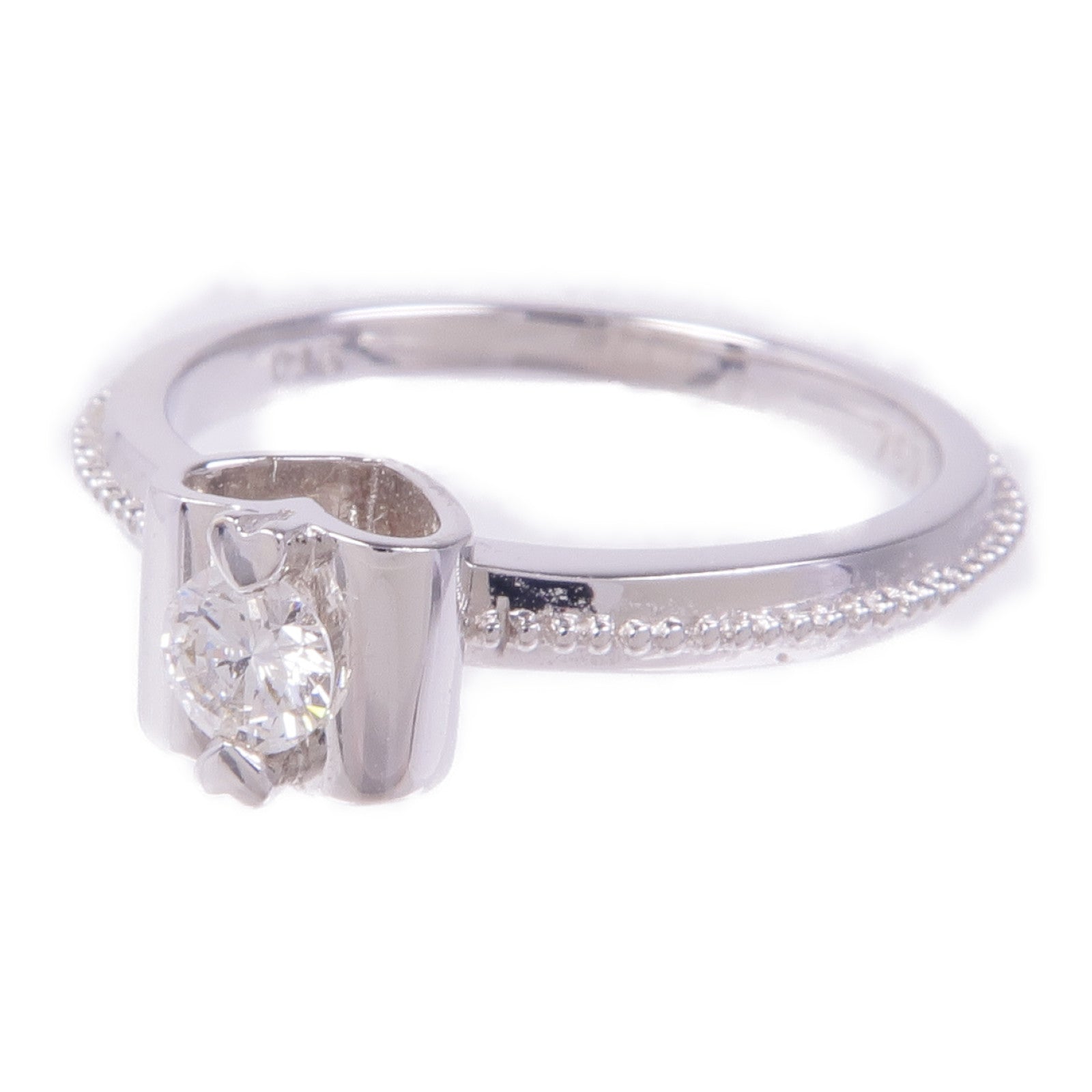 JEWELRY 18K白金Diamond Ring鑽石戒指US#6