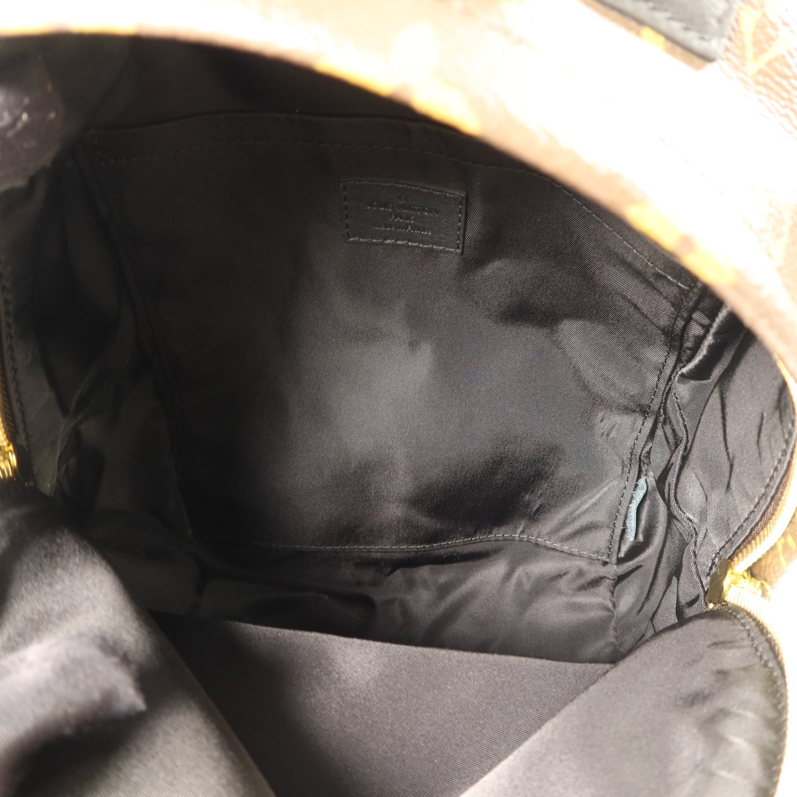 LOUIS VUITTON Monogram Palm Spring Backpack金扣背包