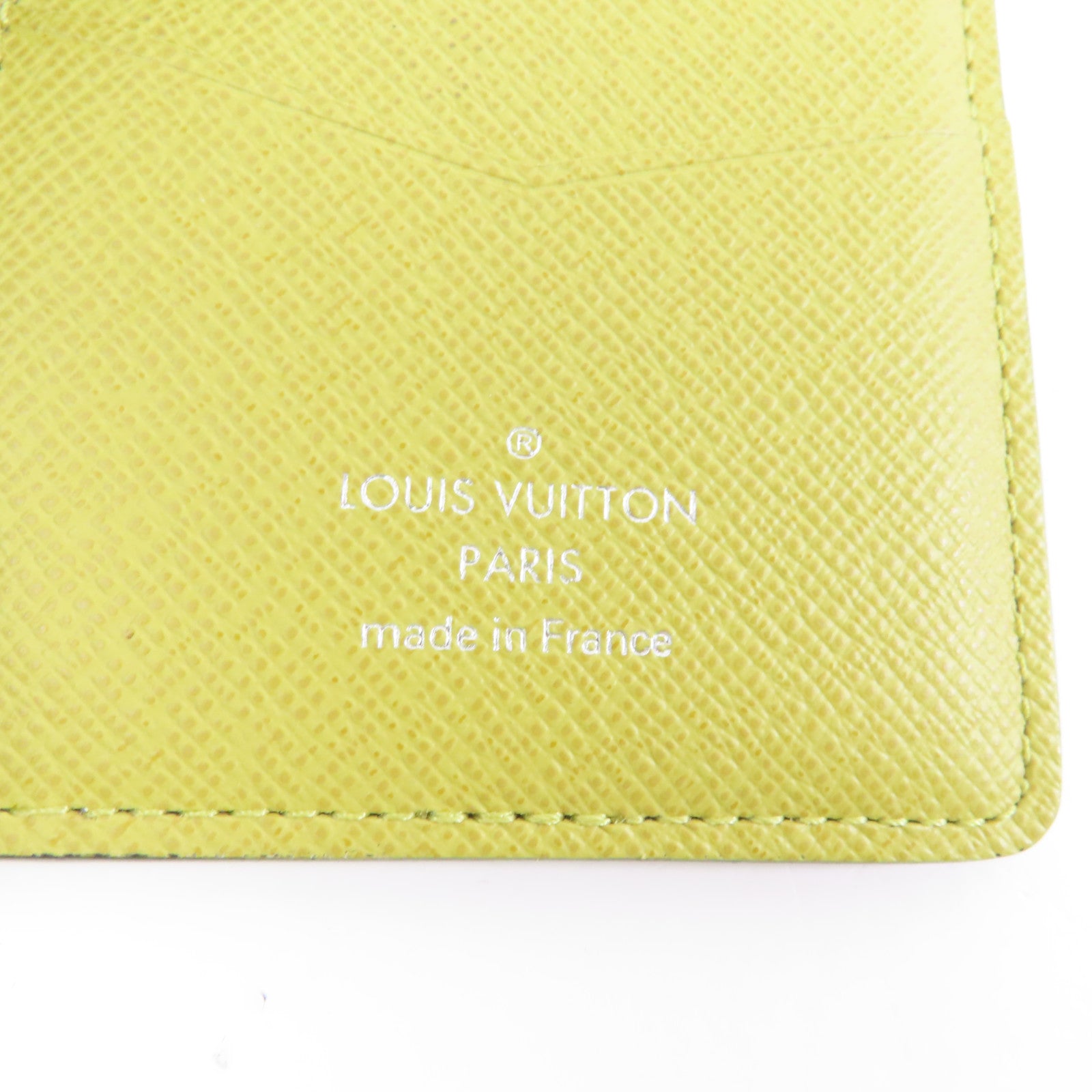 LOUIS VUITTON Damier Graphite Card Case卡片套黑色/綠色