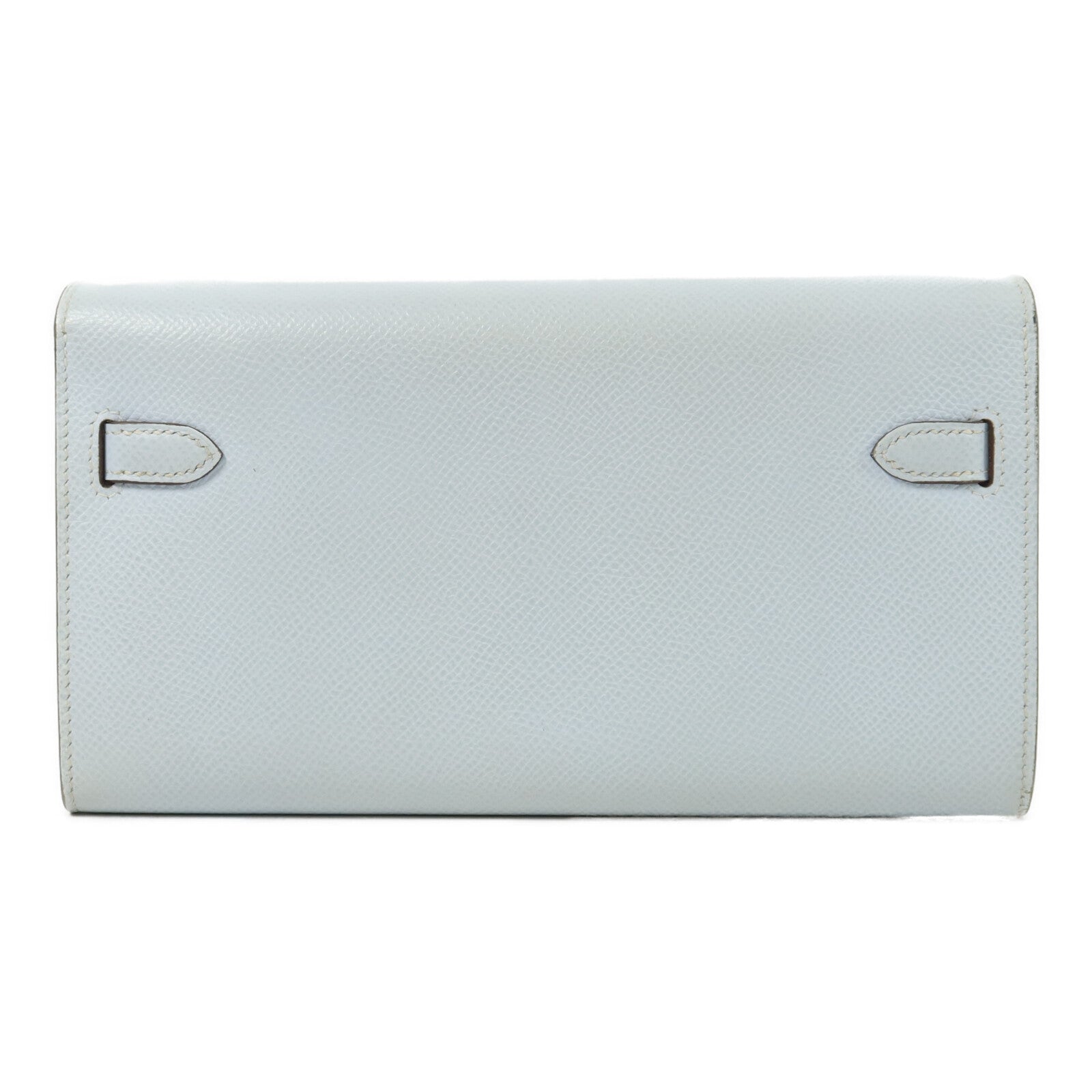 HERMES Epsom皮革Kelly To Go肩背袋Bleu Brume