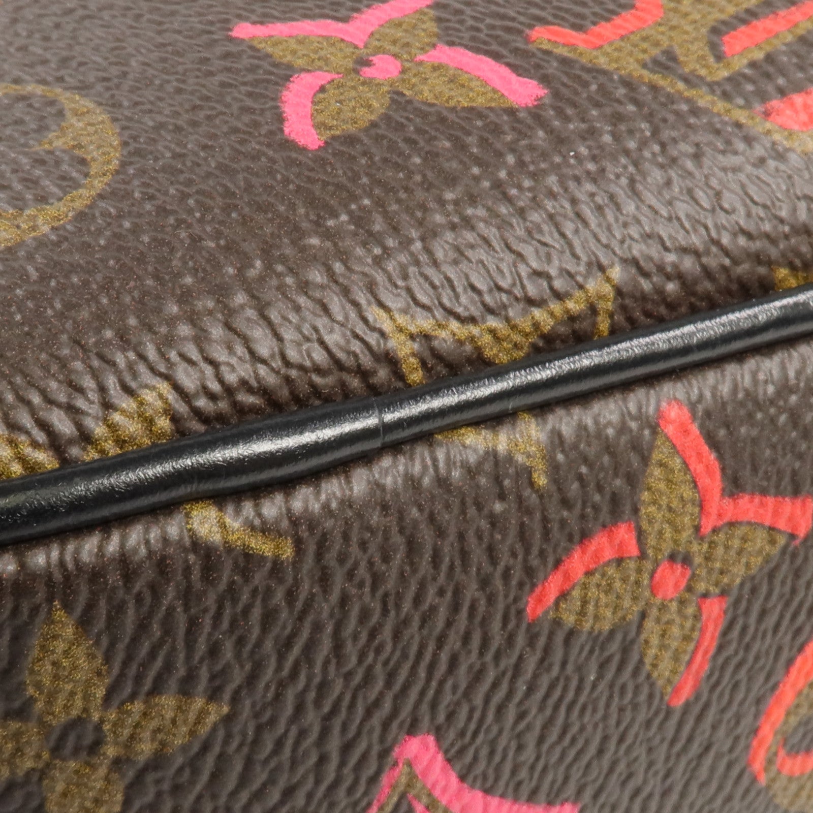 LOUIS VUITTON Monogram Sac Coeur Fall In Love金扣肩背袋棕色