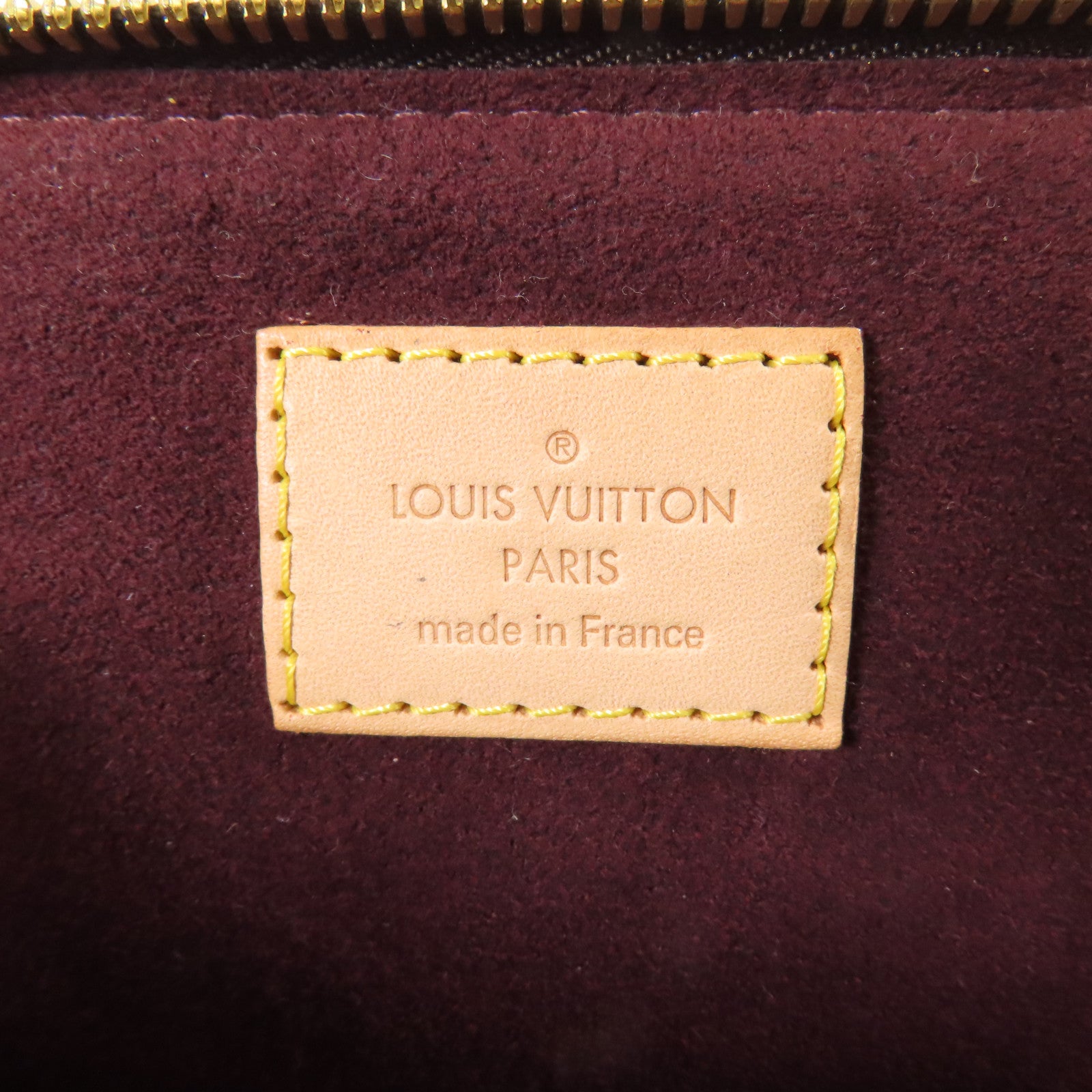 LOUIS VUITTON Monogram Marais BB金扣手挽袋