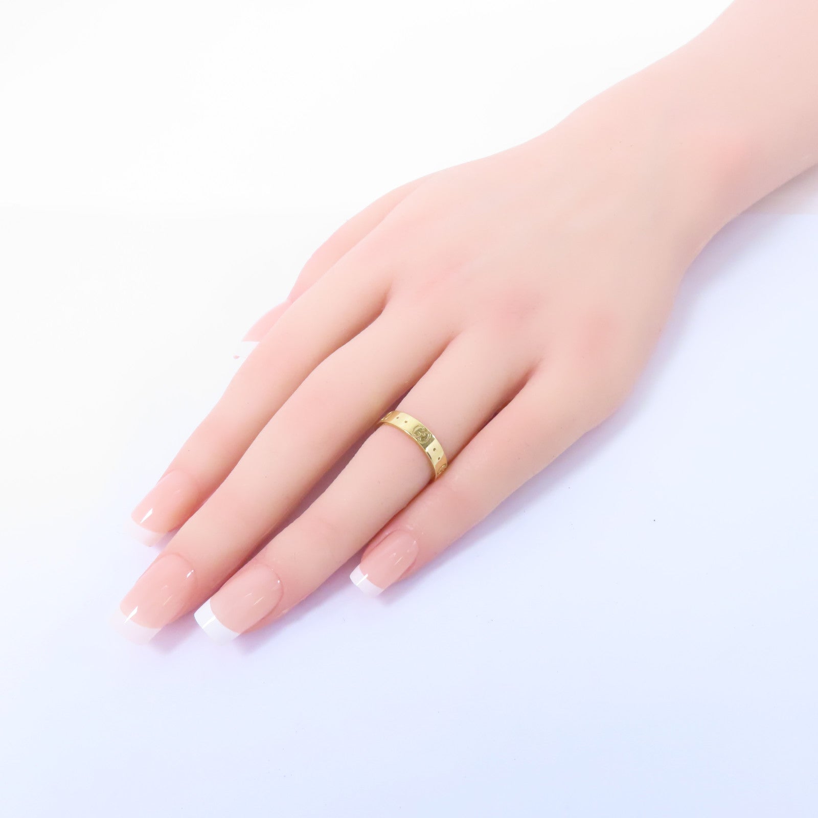 GUCCI 18K黃金Ring戒指US#4.75