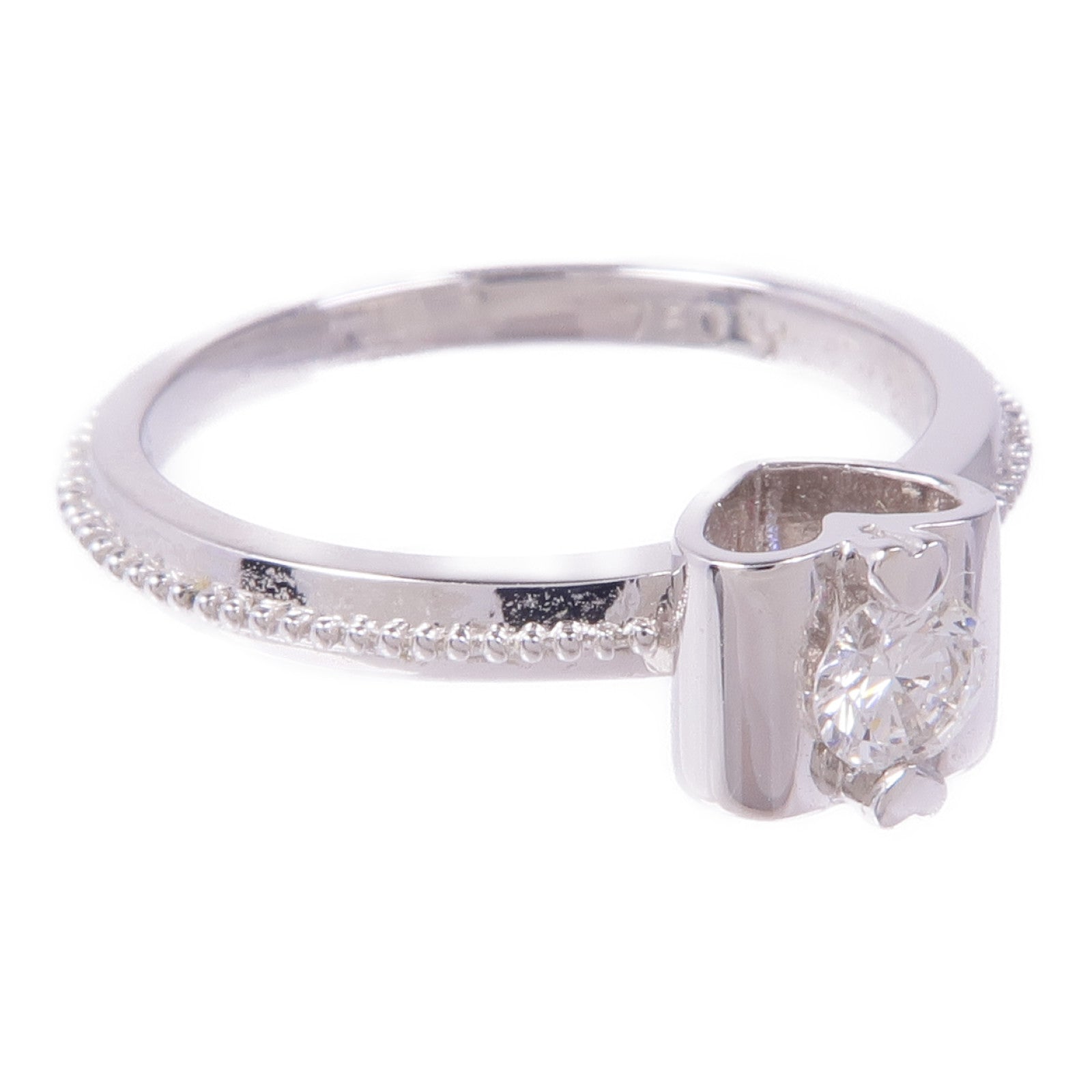 JEWELRY 18K白金Diamond Ring鑽石戒指US#6