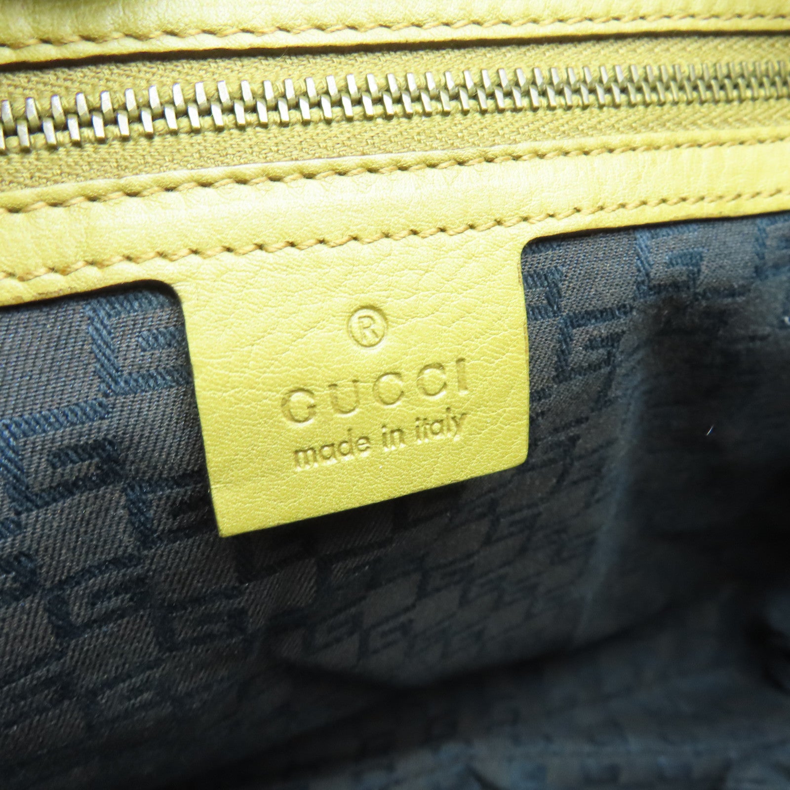 GUCCI 【清倉大減價】牛皮皮革Shoulder Bag金扣肩背袋啡色