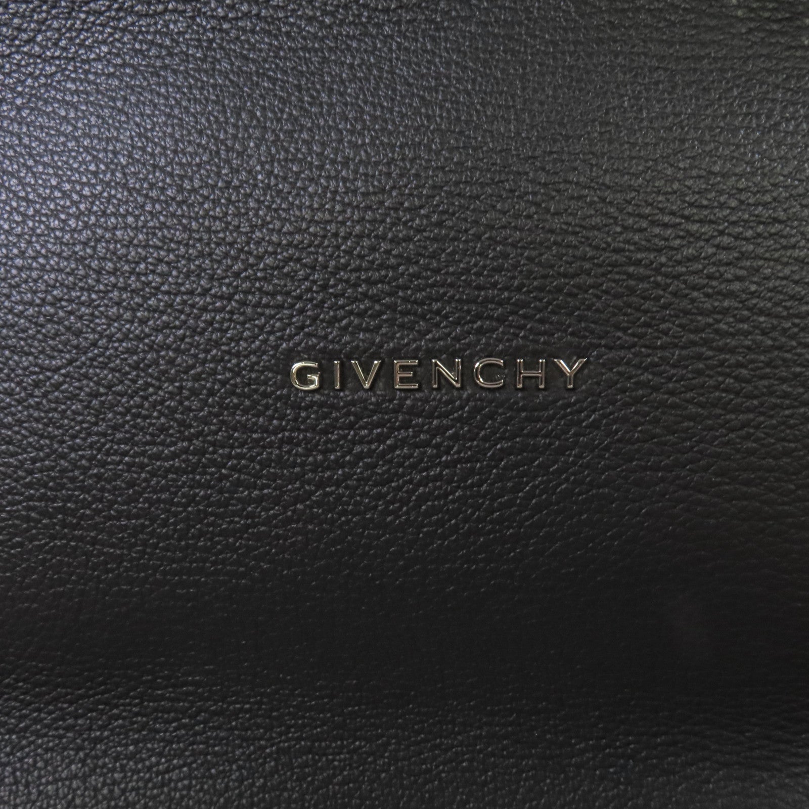 GIVENCHY 【激減優惠】牛皮皮革Pandora 2Way Shoulder Bag銀扣手挽肩背袋兩用袋黑色