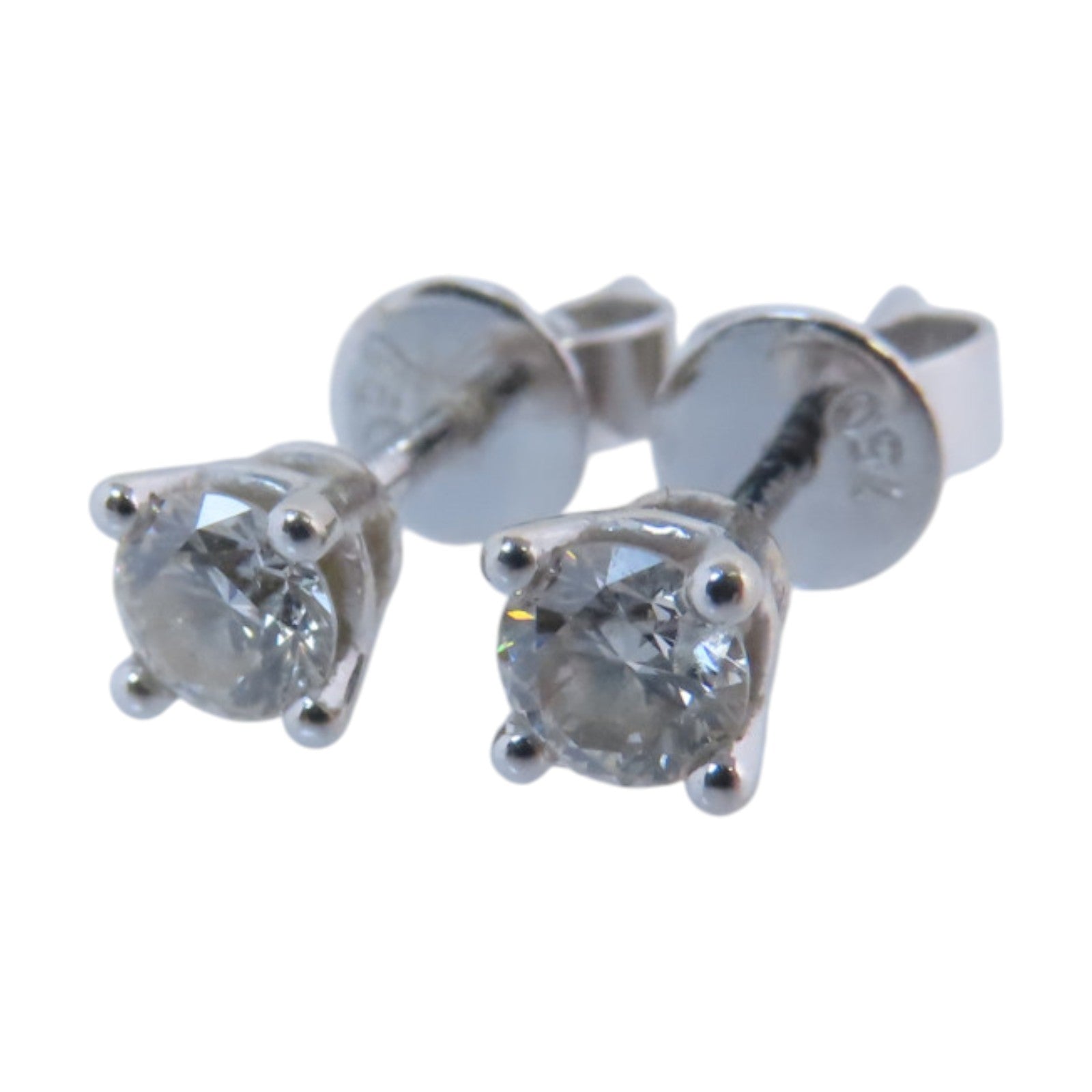 JEWELRY 【激減優惠】18K白金Diamond Earrings耳環
