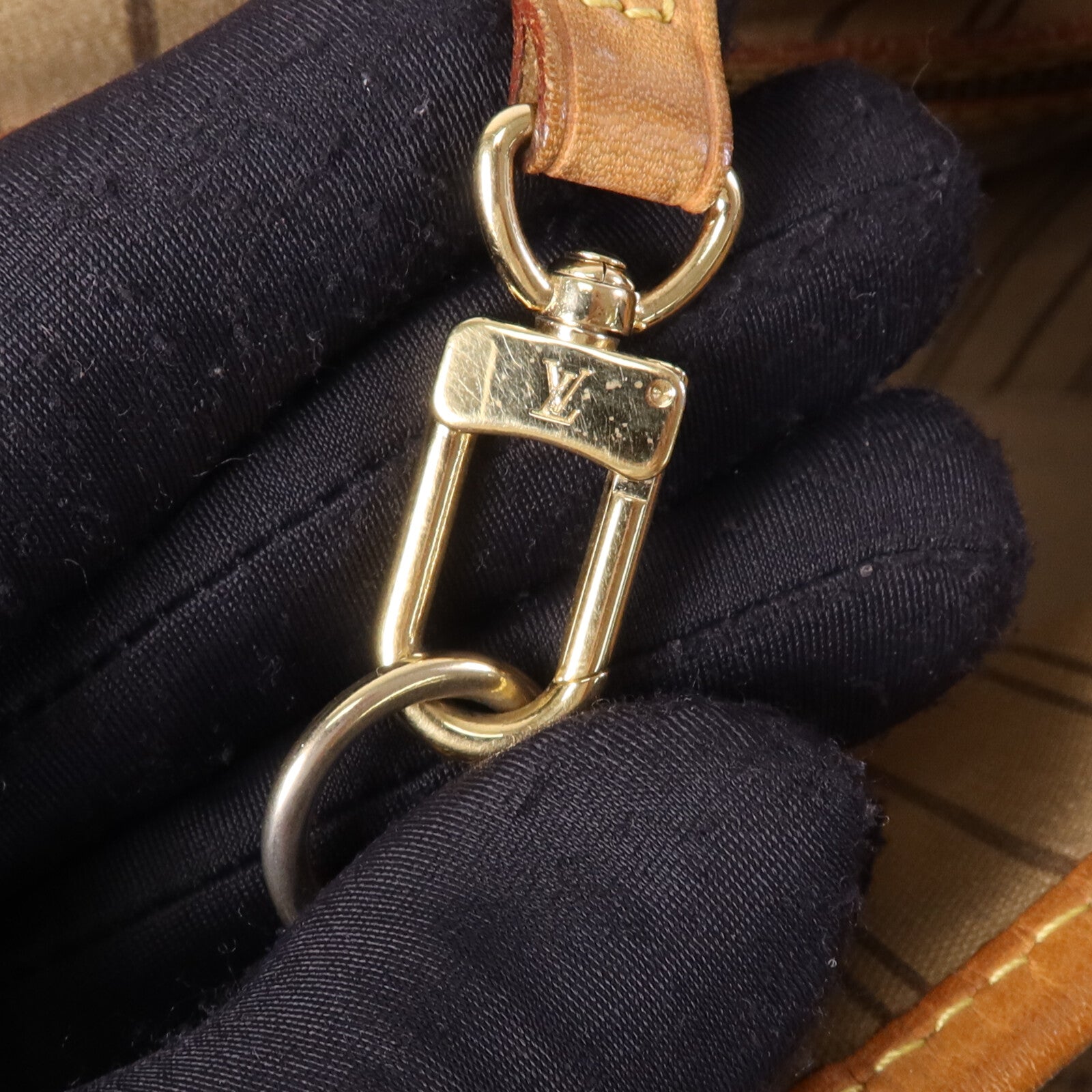 LOUIS VUITTON Monogram Neverfull GM Tote Bag金扣肩背袋