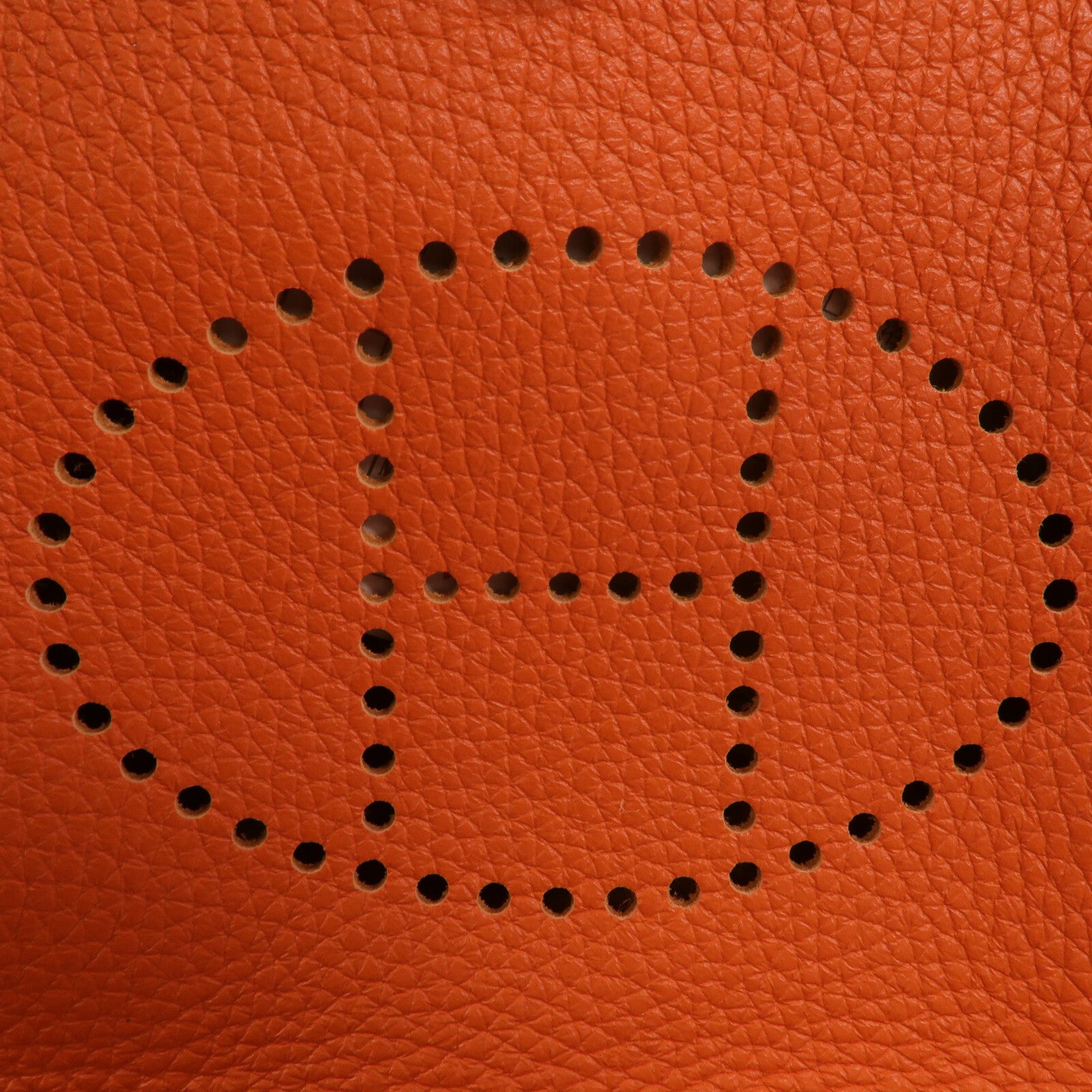 HERMES Clemence皮革Evelyne TPM肩背袋Orange