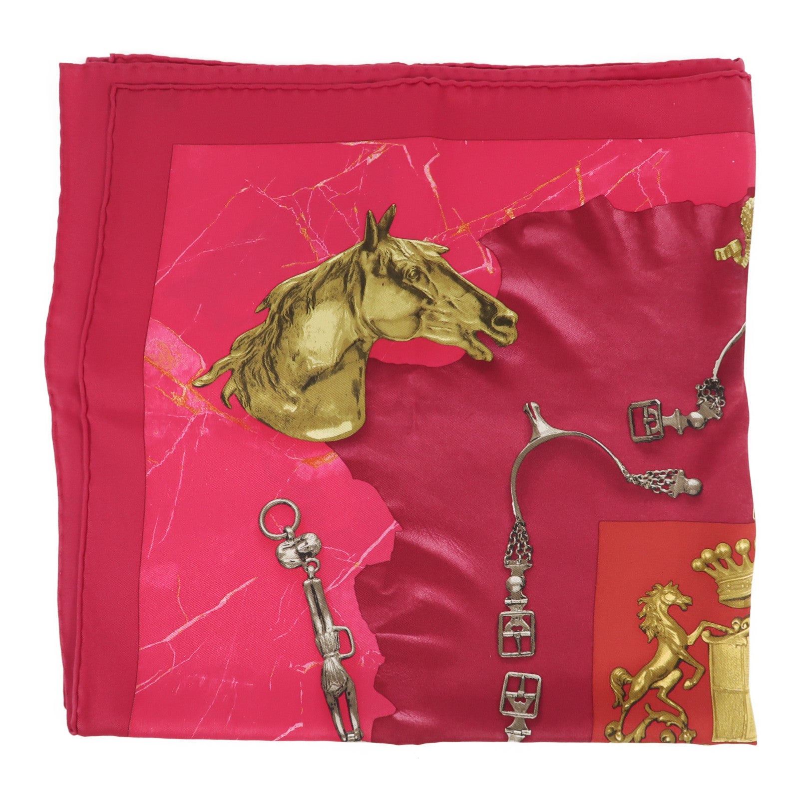 HERMES 絲質Scarf 70X70絲巾