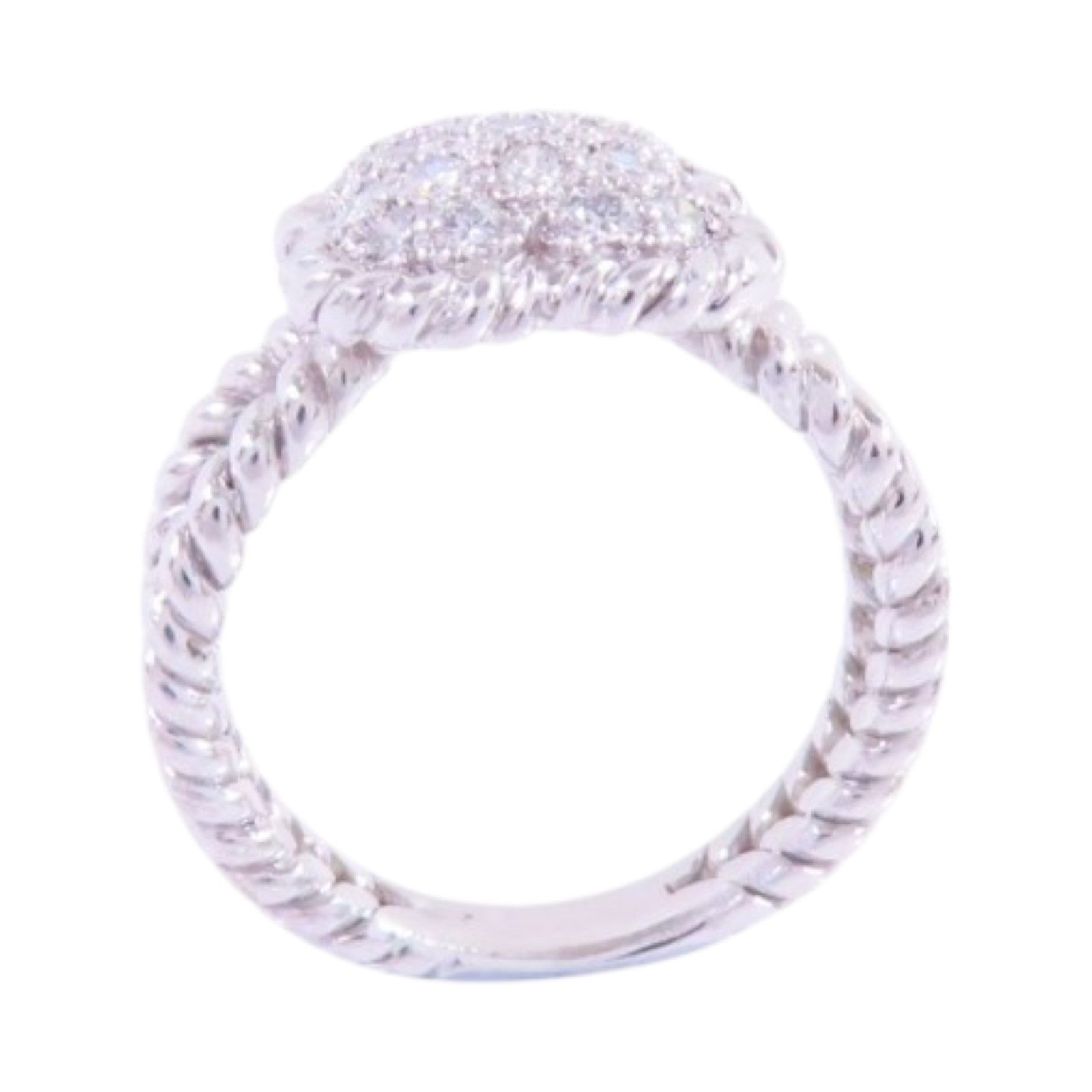 JEWELRY 【激減優惠】PT900鉑金/鑽石Diamond Ring戒指US#5.25