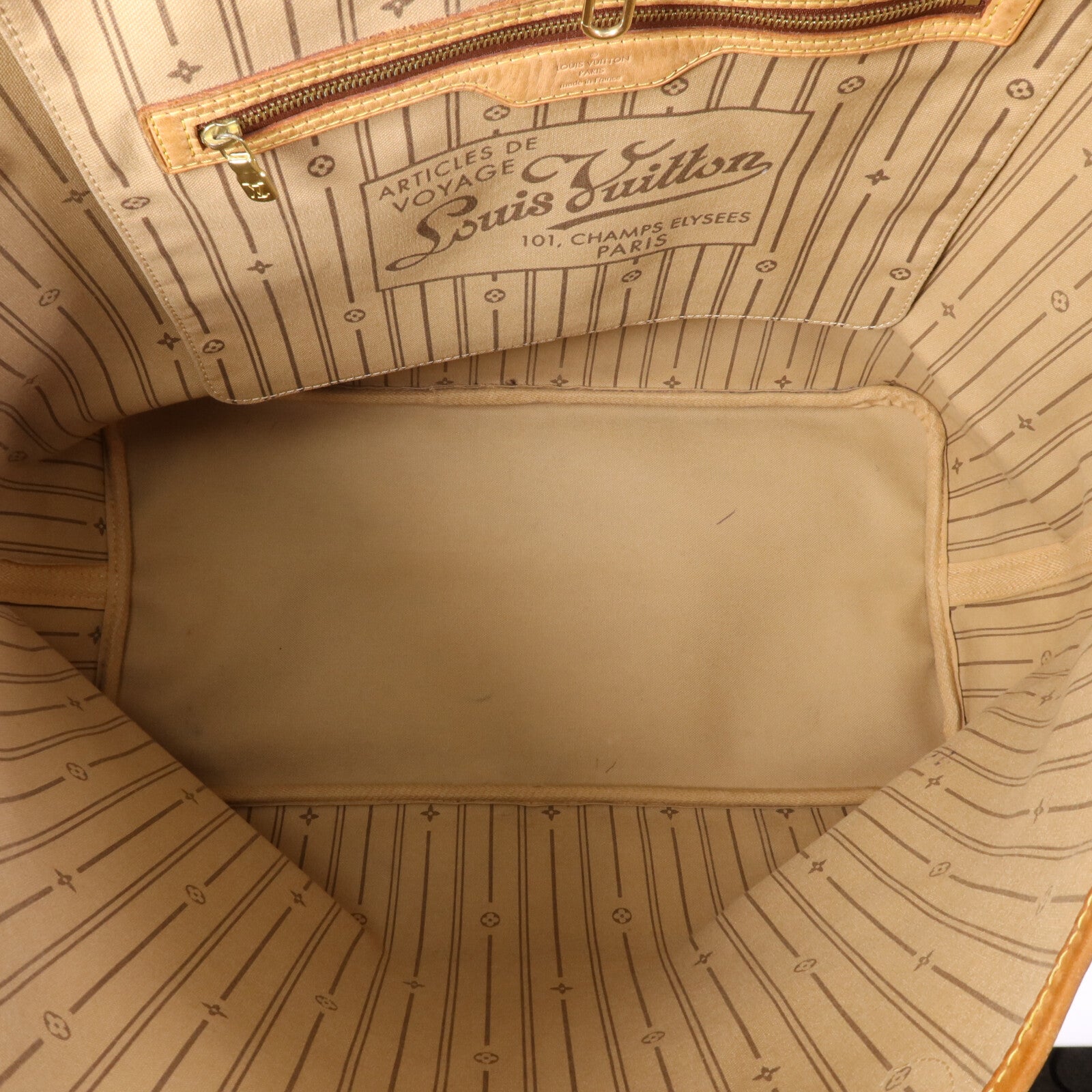 LOUIS VUITTON Monogram Neverfull GM Tote Bag金扣肩背袋