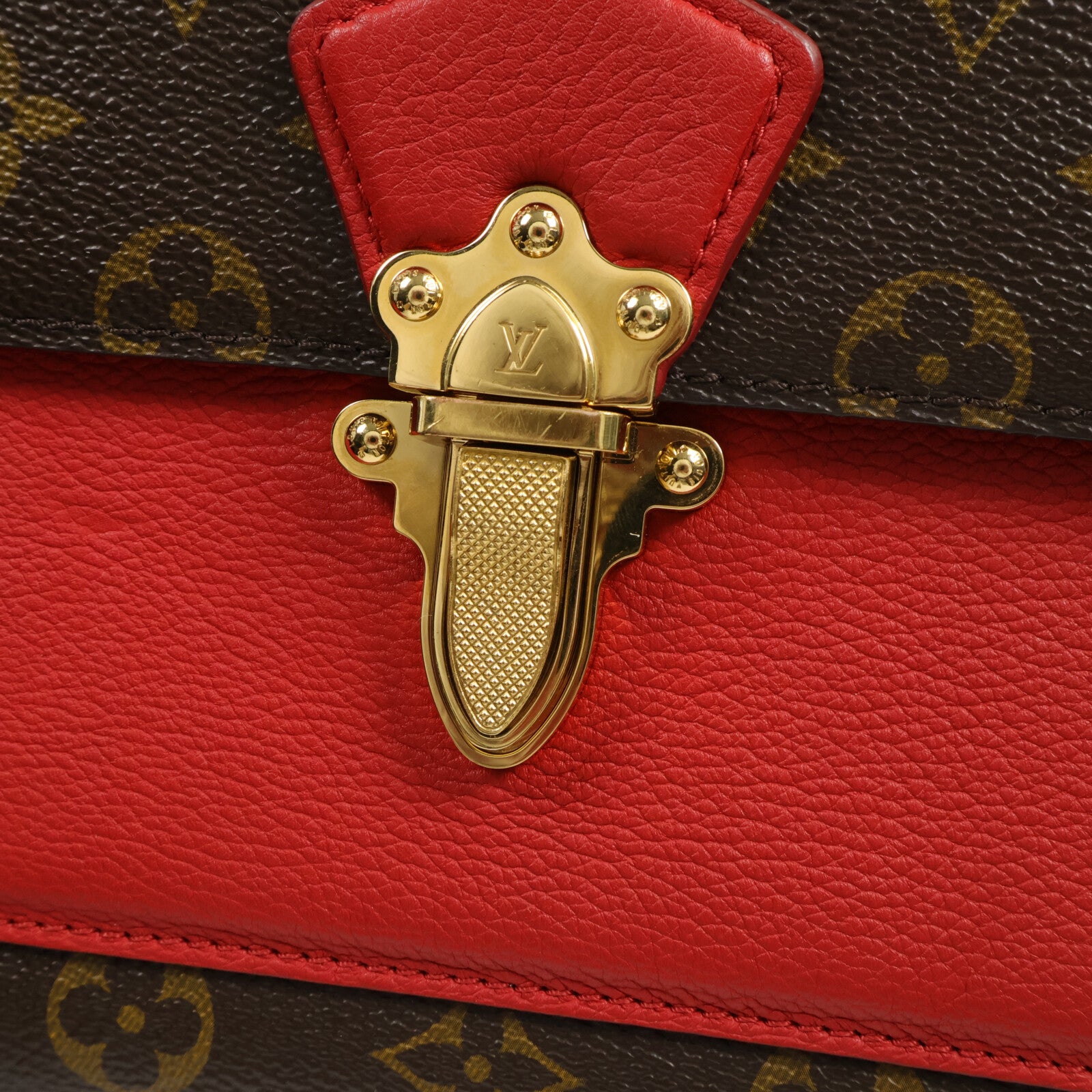 LOUIS VUITTON Monogram Victoire鏈帶肩背袋