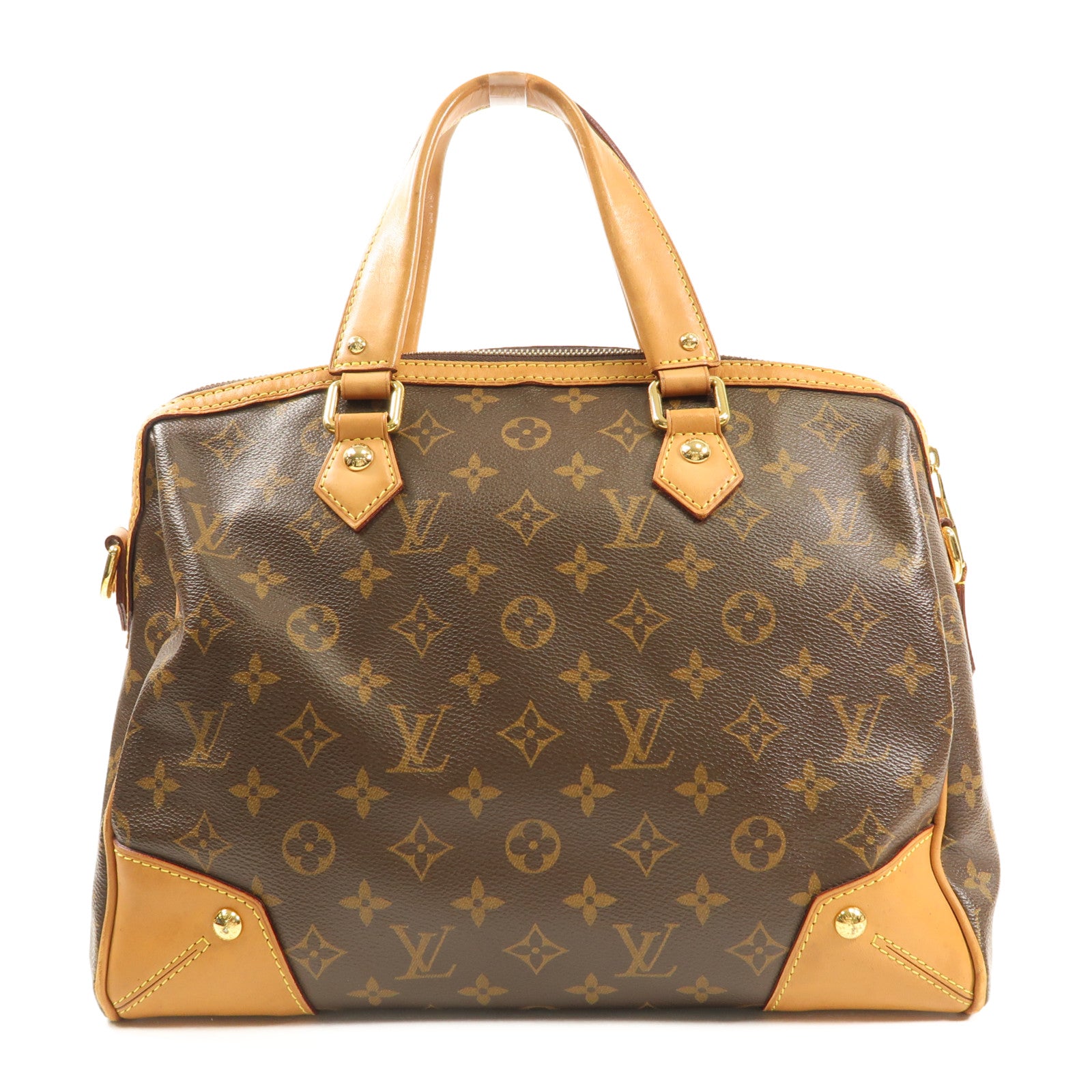 LOUIS VUITTON Monogram Retiro PM金扣手挽肩背兩用袋