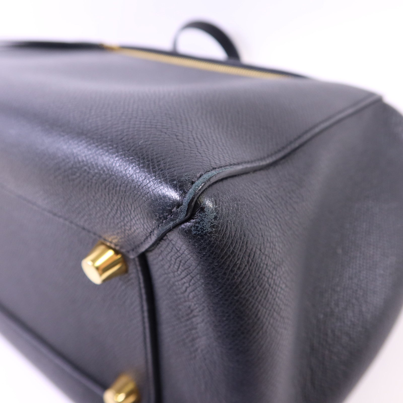 CELINE 牛皮皮革Belt Bag金扣手挽肩背兩用袋