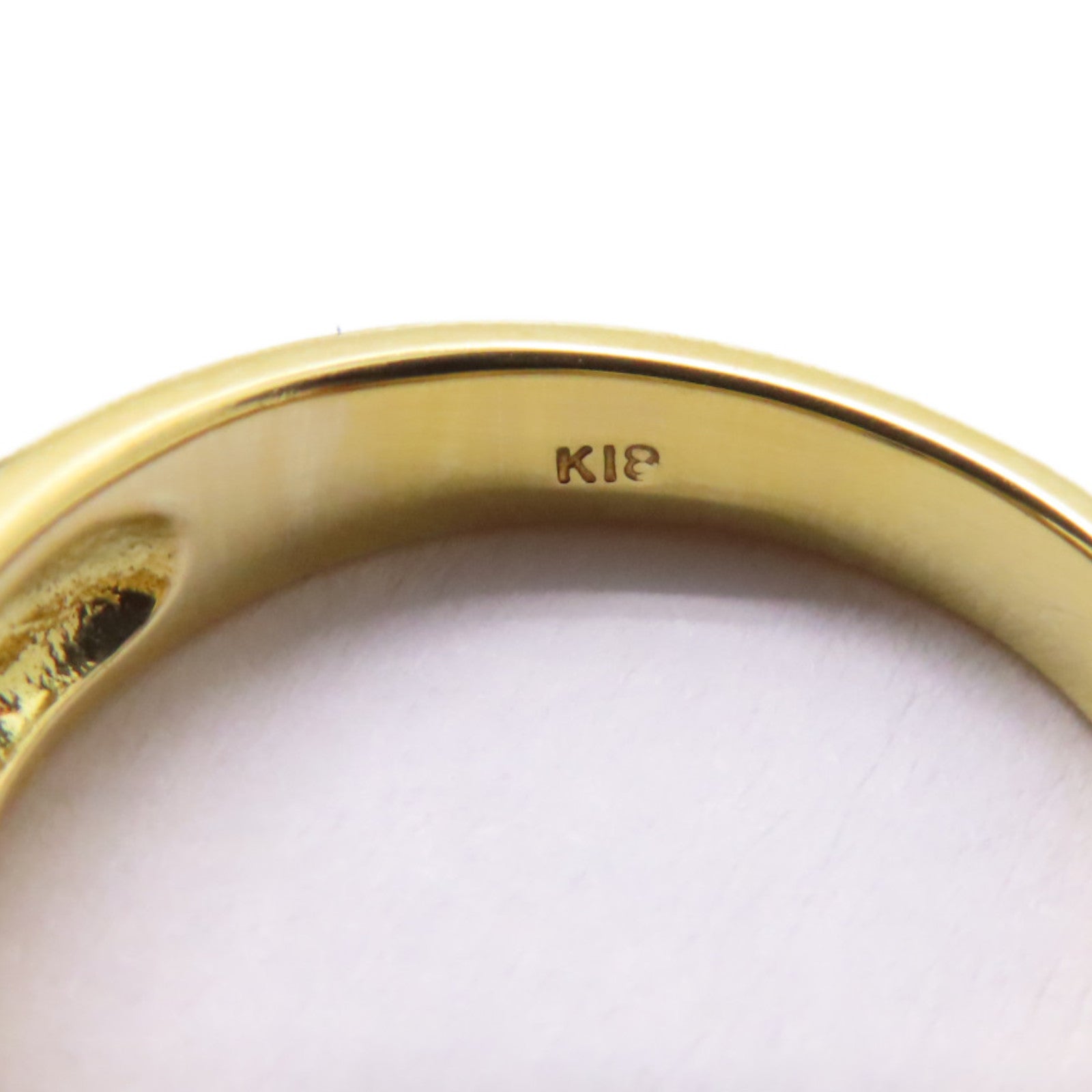 JEWELRY 18K黃金Sapphire Diamond Ring 0.96ct藍寶石/0.78ct鑽石戒指US#6.5
